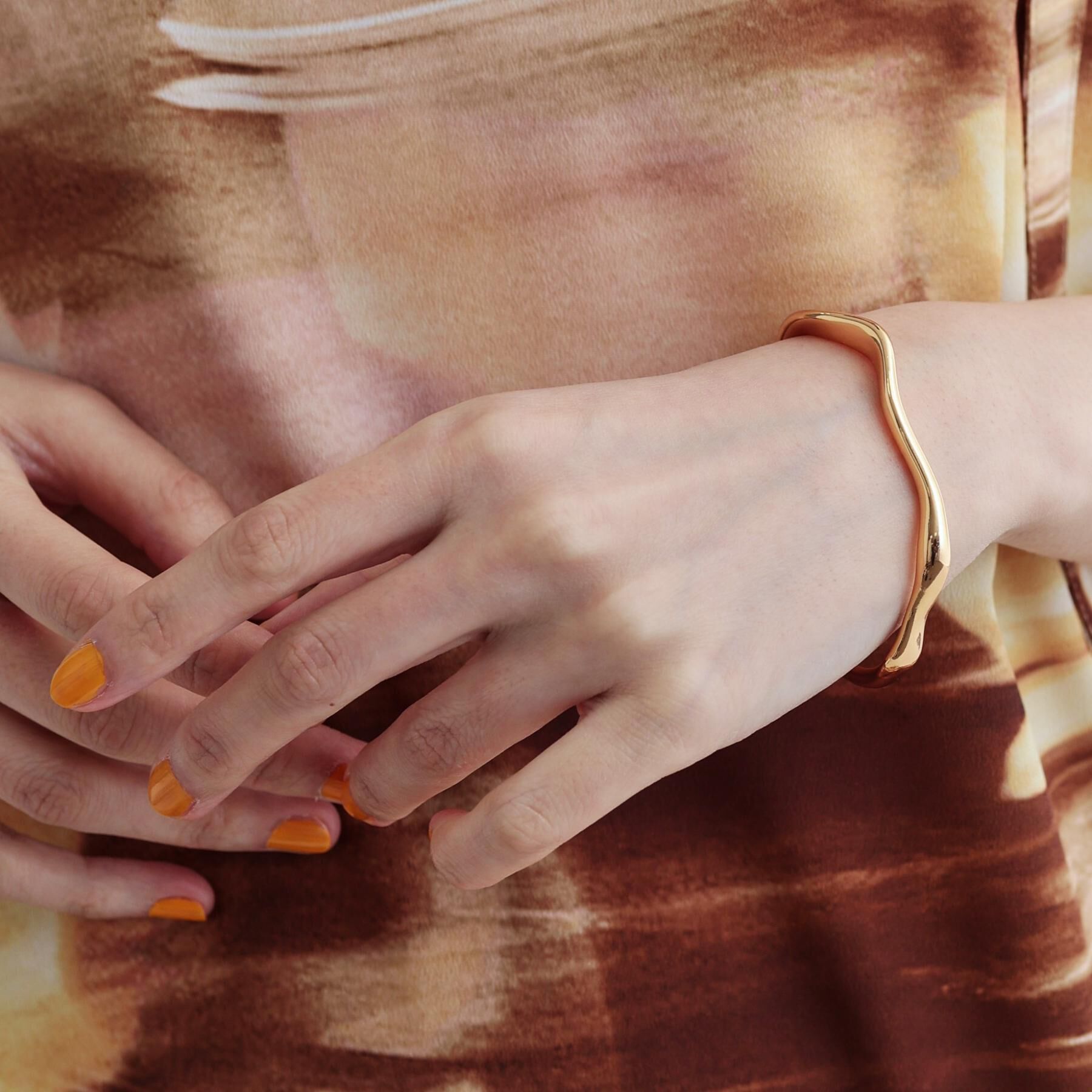 GALLEST「ウェーブバングル」|ブレスレット・バングル|