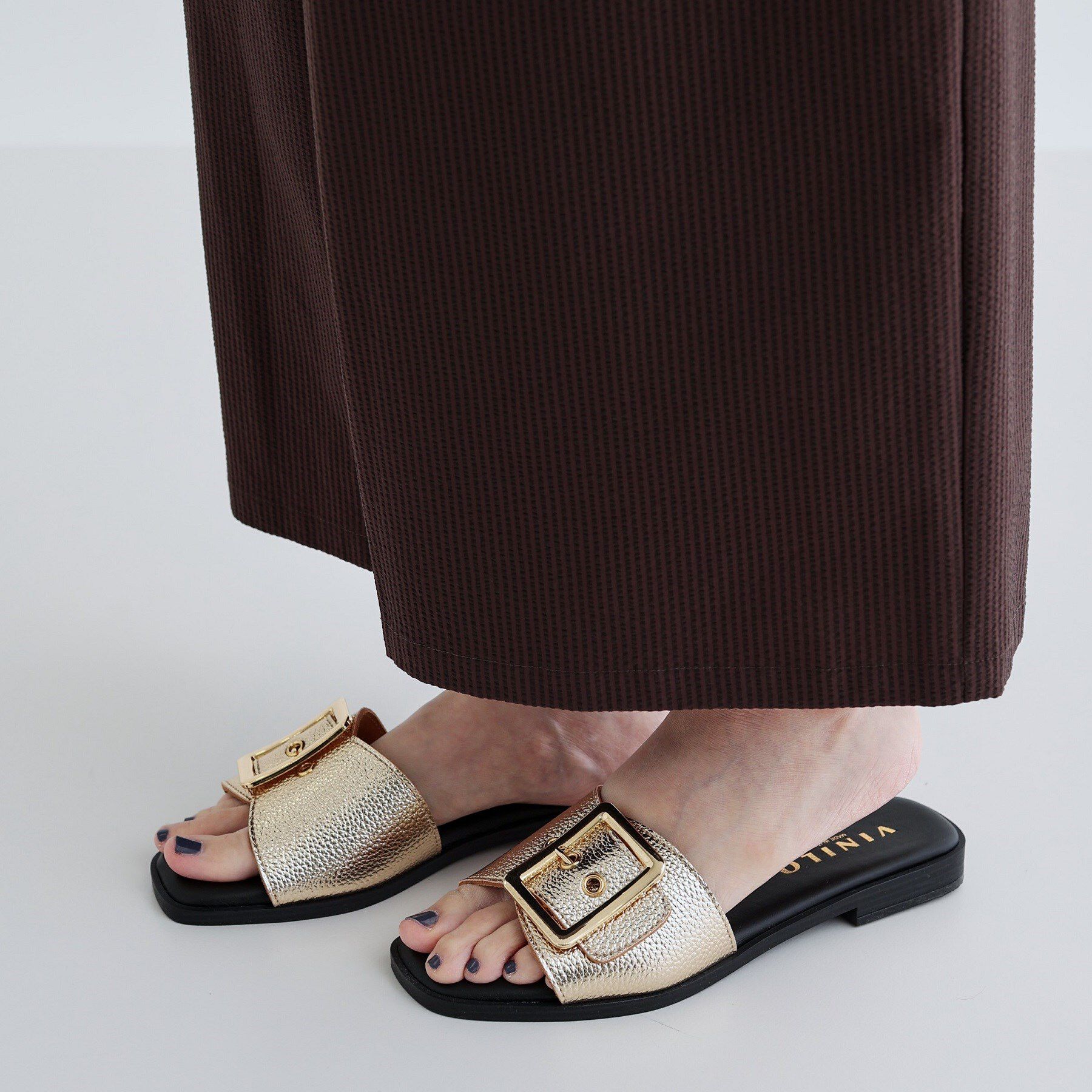 GALLEST「【セットアップ可能】ストライプサッカーワイドパンツ【洗える/カセット服】」|その他|