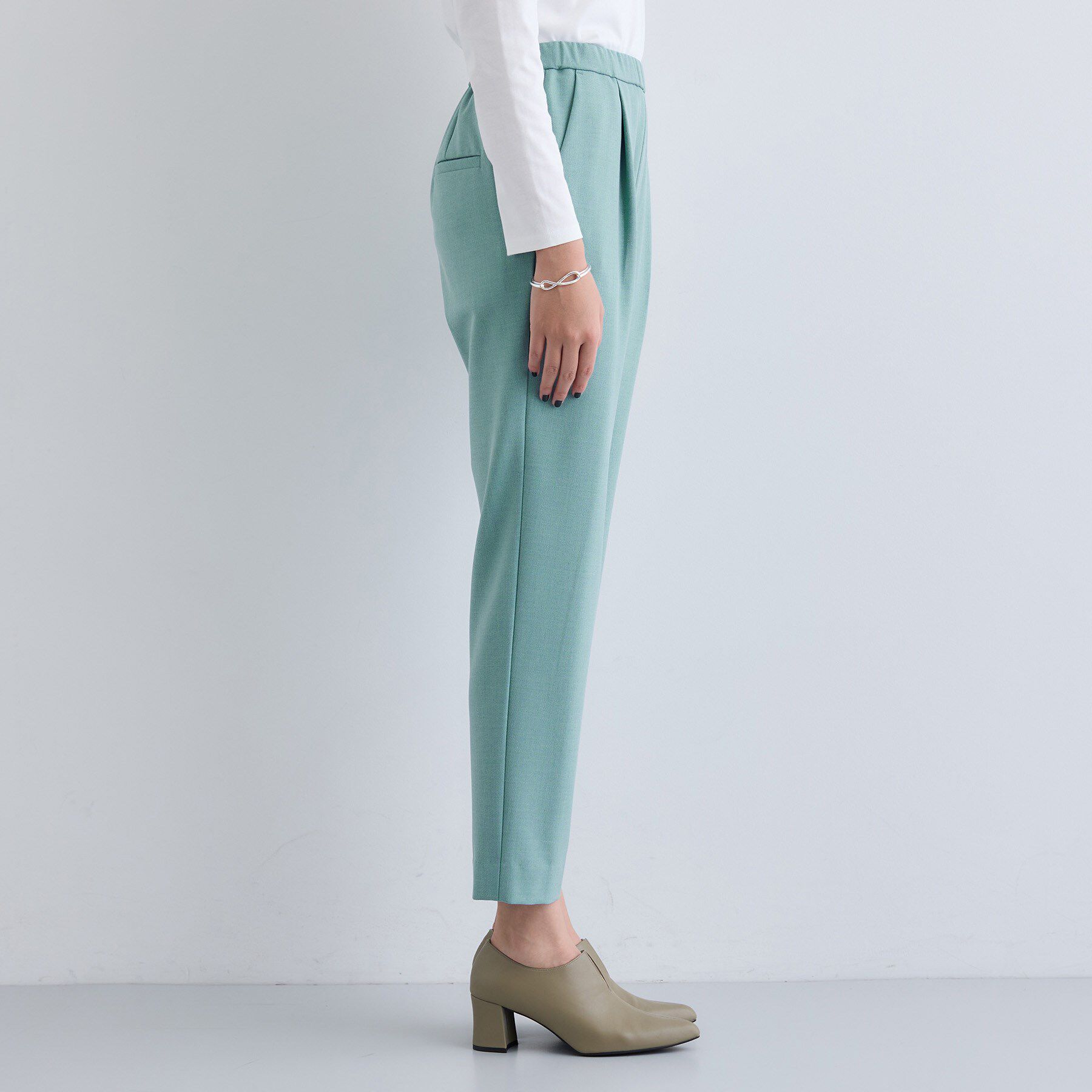 INDIVI「【洗える／裏起毛】ストレッチウォームパンツ」|その他|