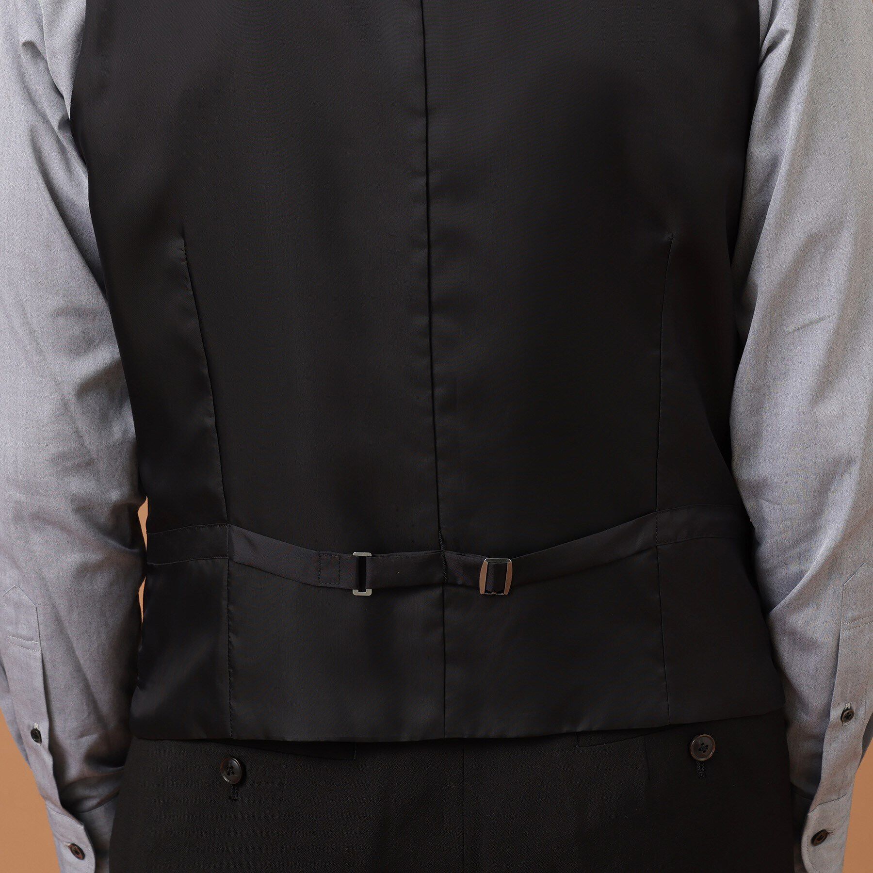 40CARATS&525「【Sサイズ～】ディープブラック ヴェスト」|スーツ|