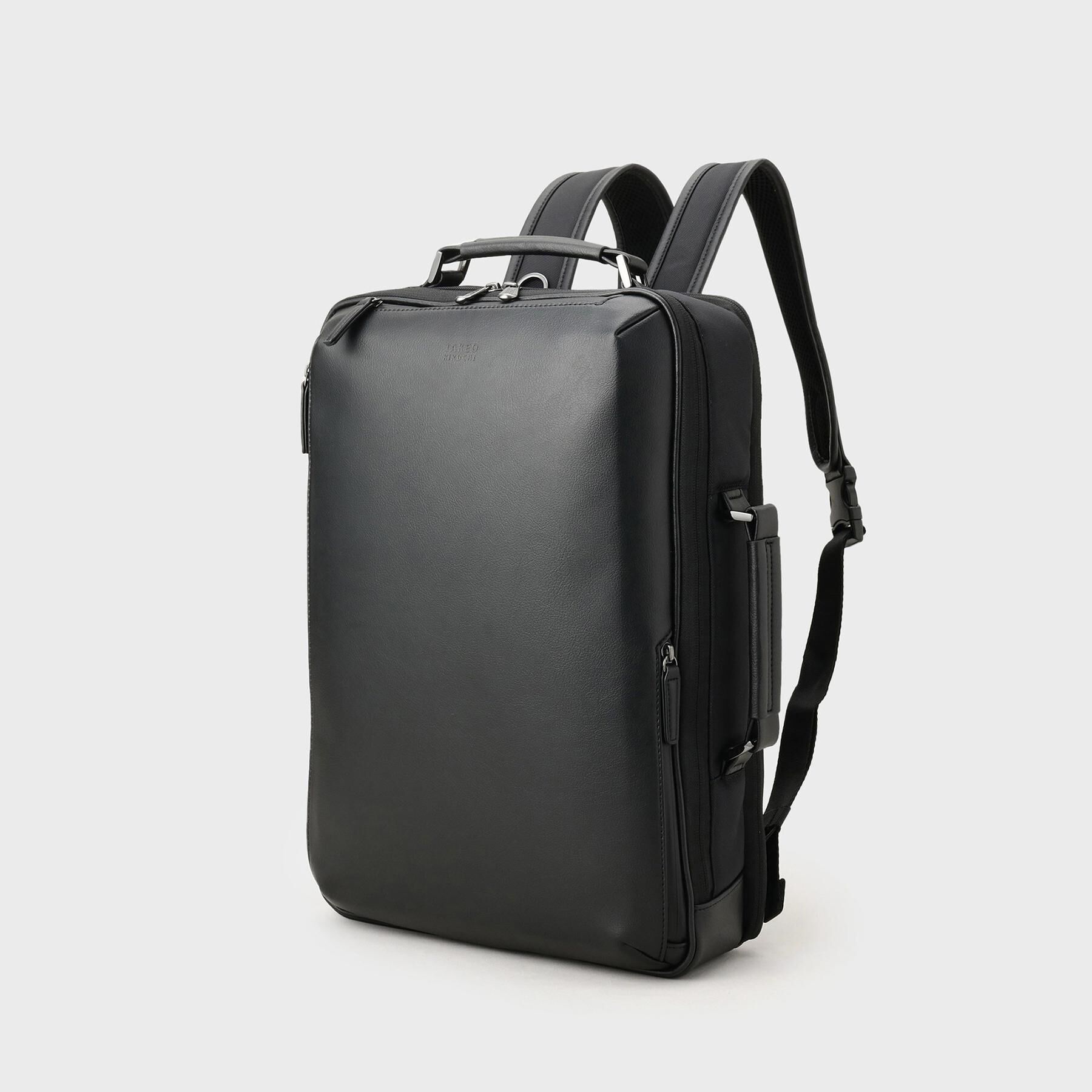 TAKEO KIKUCHI「【Mono Max掲載】CORDLEY（R）2WAYバッグ」|リュック|ブラック(019)