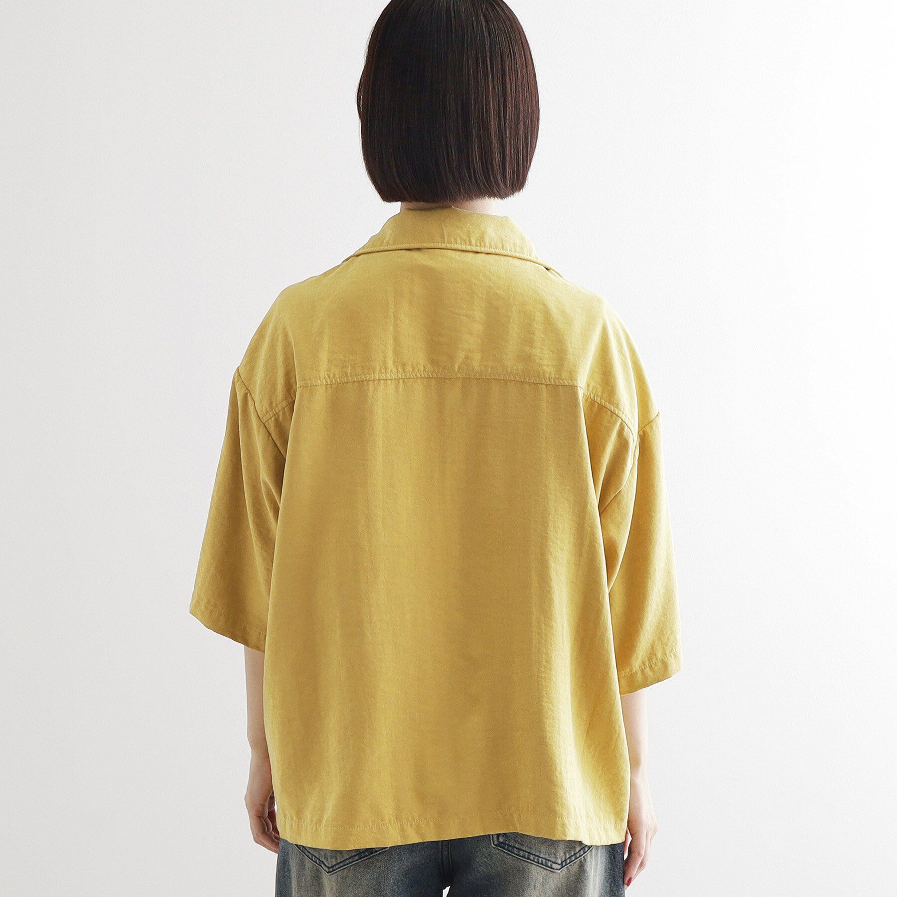 tk.TAKEO KIKUCHI「ヴィンテージライククロップドシャツ」|シャツ・ブラウス|