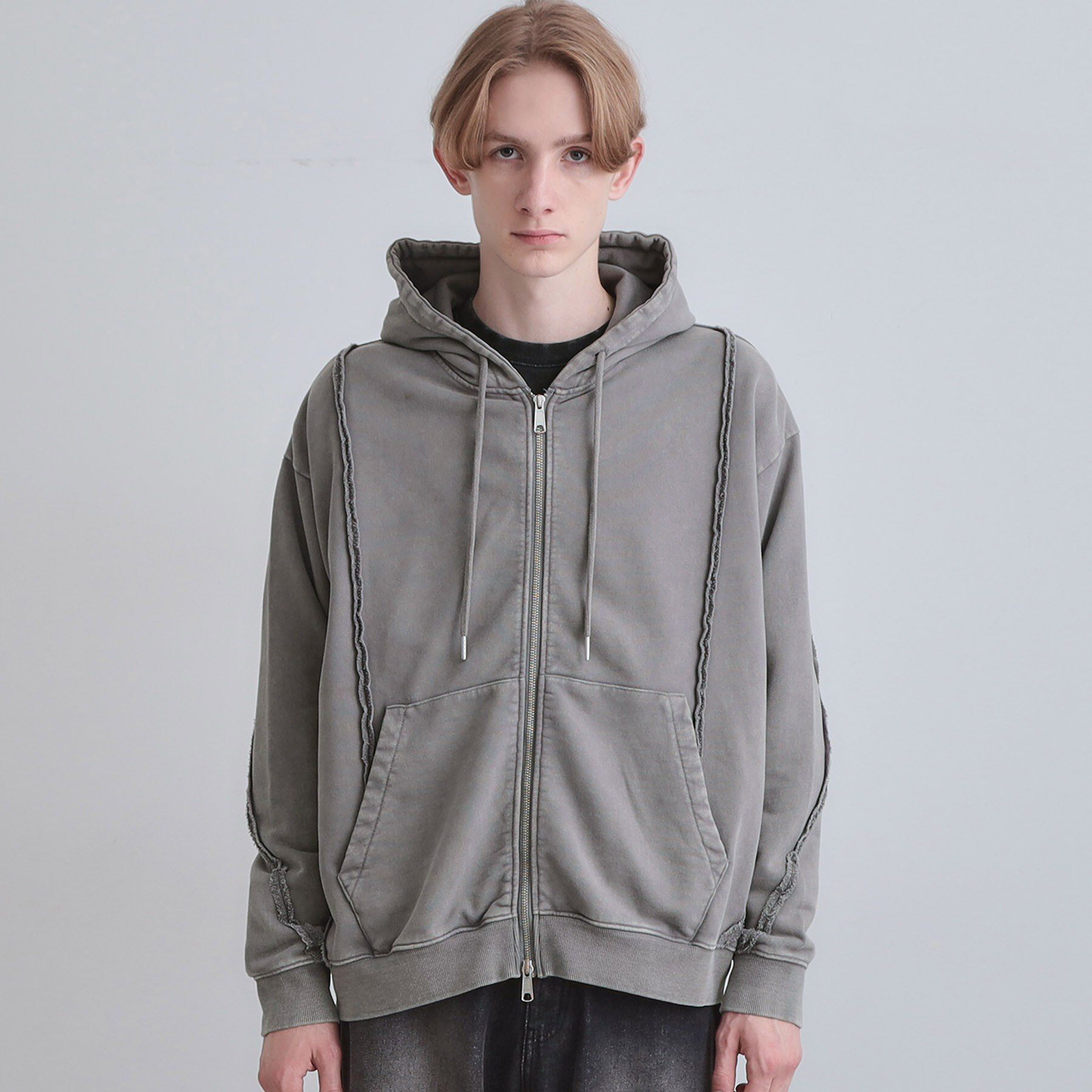 tk.TAKEO KIKUCHI「ヘヴィウェイトヴィンテージジップパーカ」|パーカー|