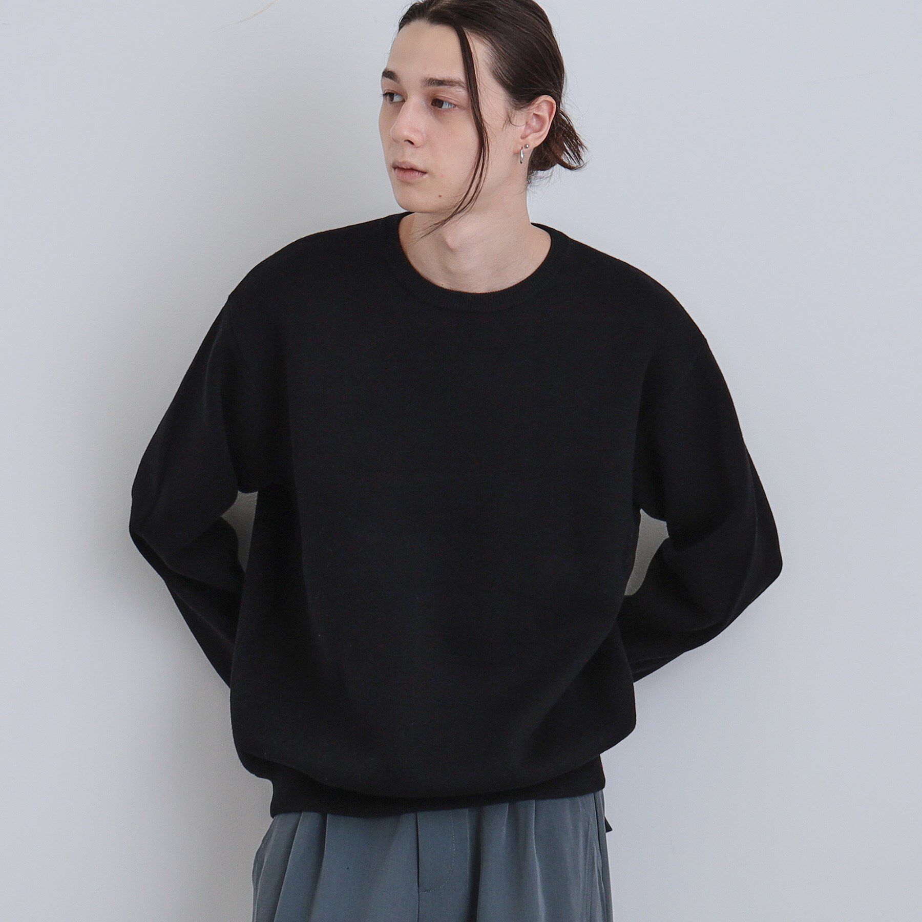 tk.TAKEO KIKUCHI「クルーネックニット」|ニット・セーター|