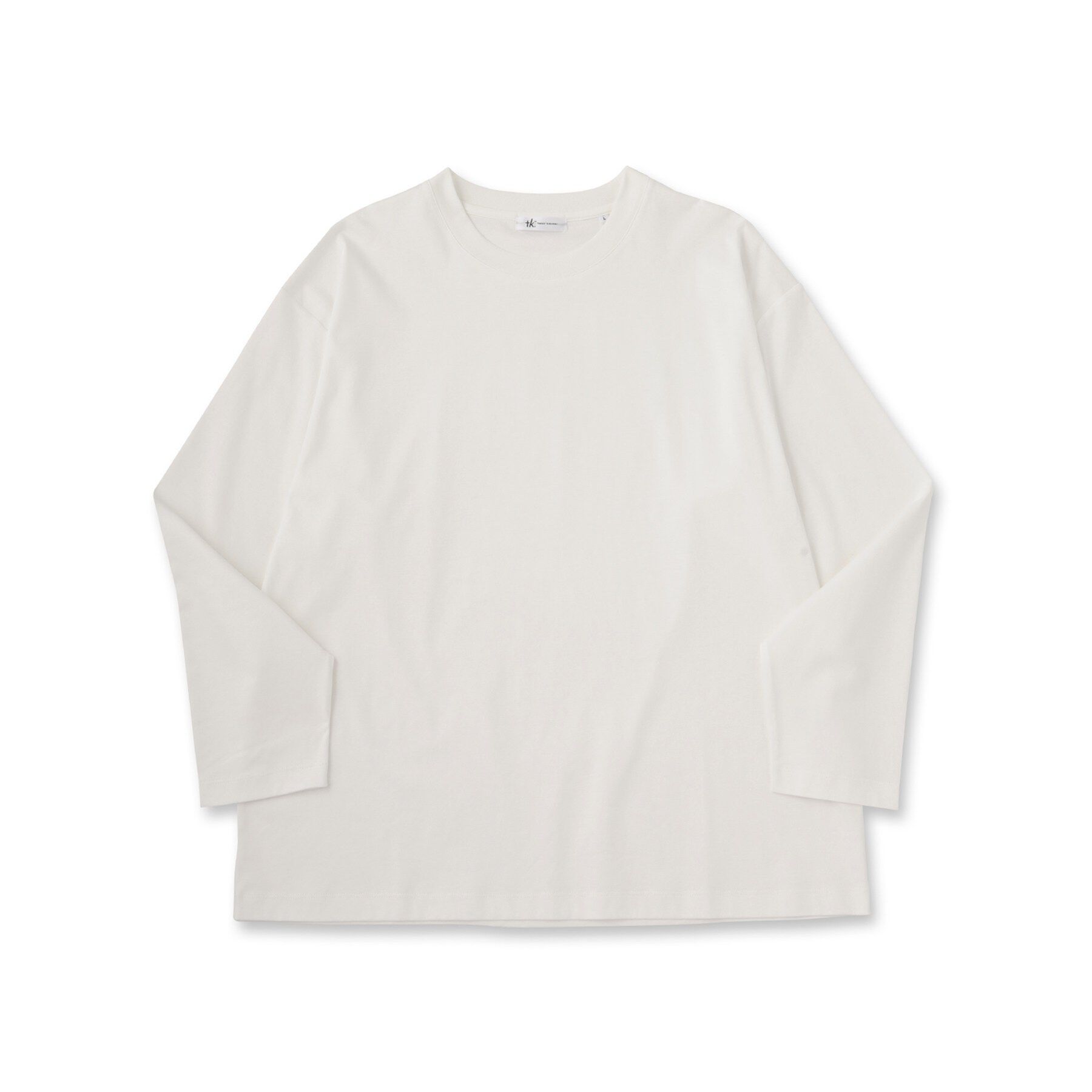 tk.TAKEO KIKUCHI「スムースシルケット L／Sカットソー」|Tシャツ・カットソー|