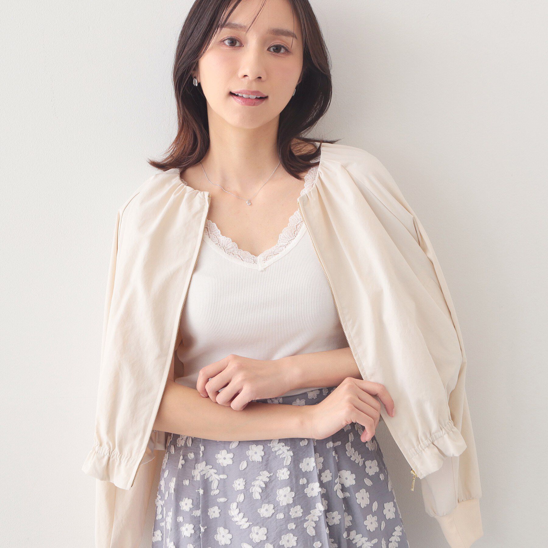 index「前後2way丸胴レースタンクラメアソート【洗濯機OK】」|キャミソール|