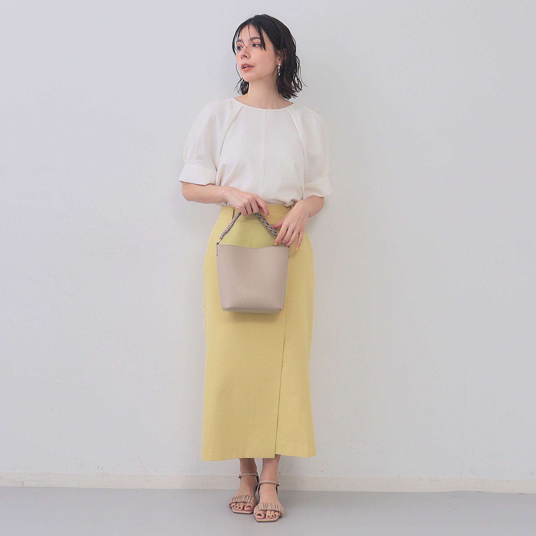 OPAQUE.CLIP「【2WAY】デザインハンドルバッグ」|ショルダー・メッセンジャー|