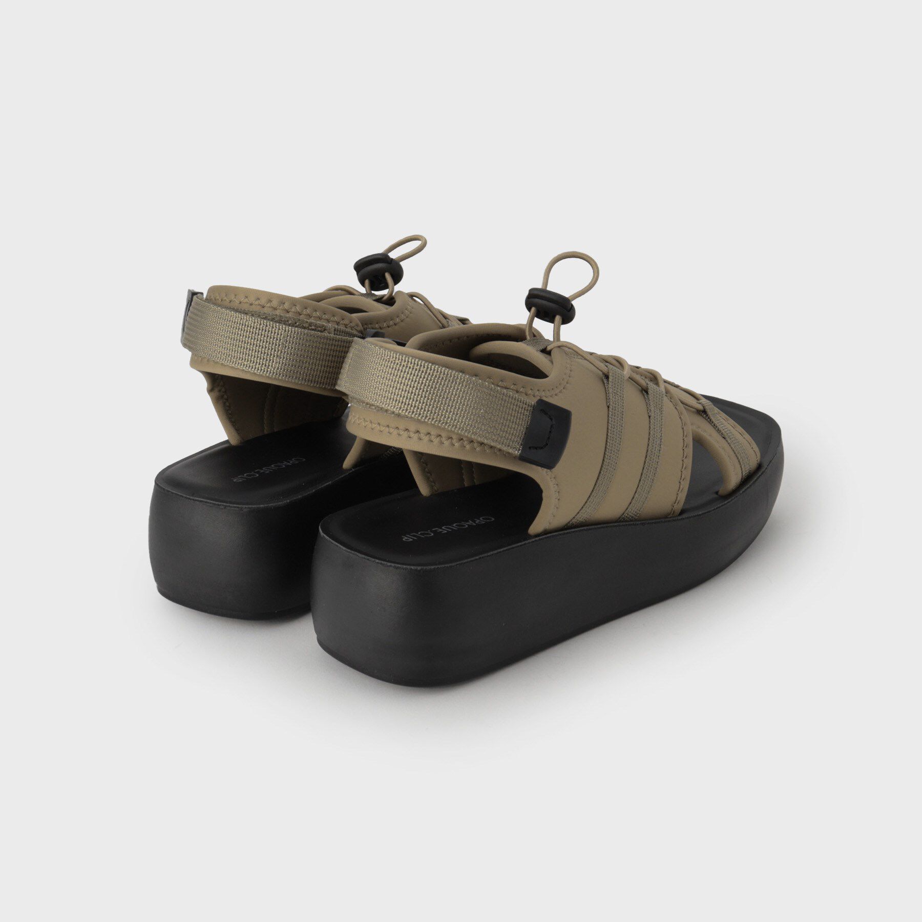 OPAQUE.CLIP「ボリュームソールスポーティサンダル」|サンダル|