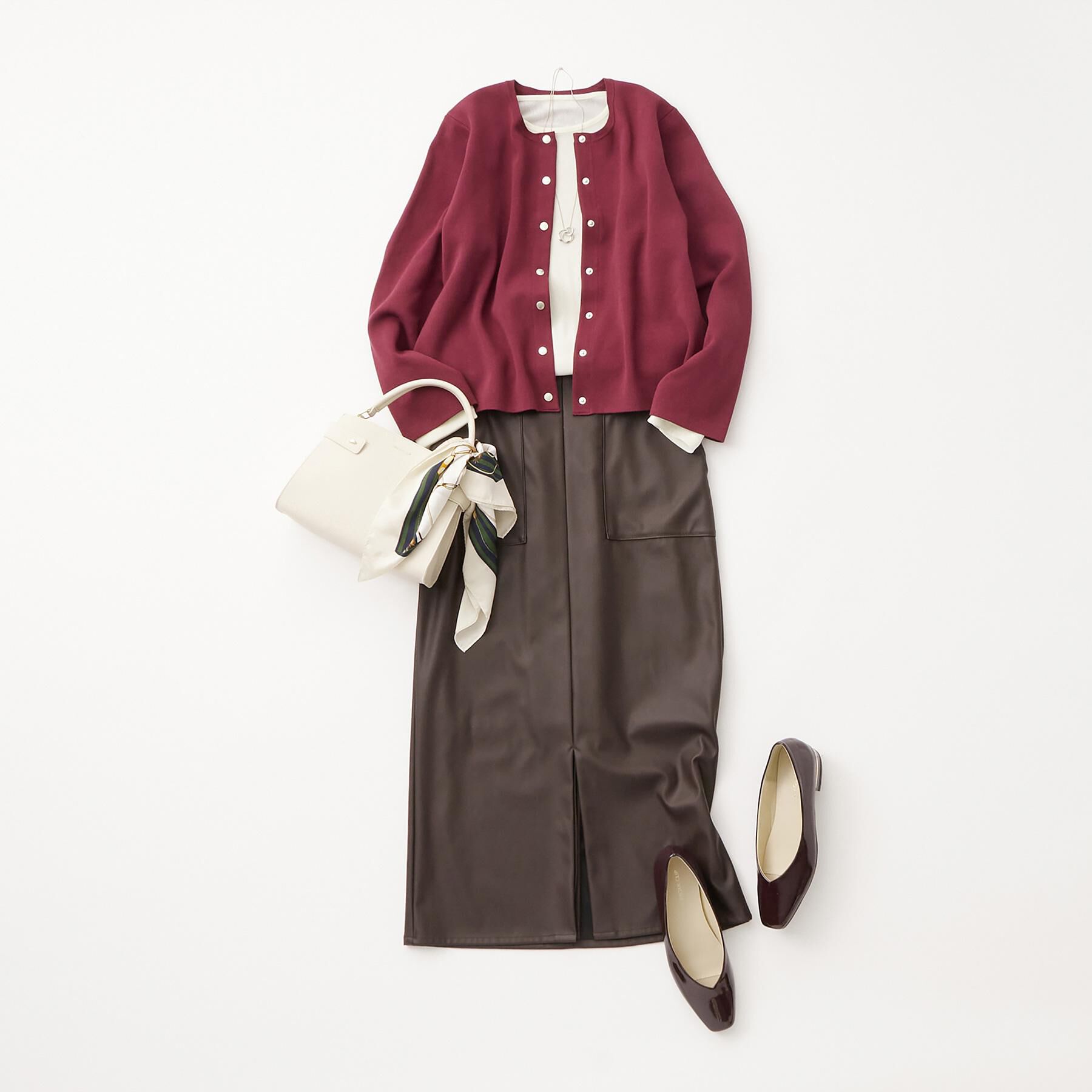 OPAQUE.CLIP「柄アソートスクエアスカーフ」|バンダナ・スカーフ|