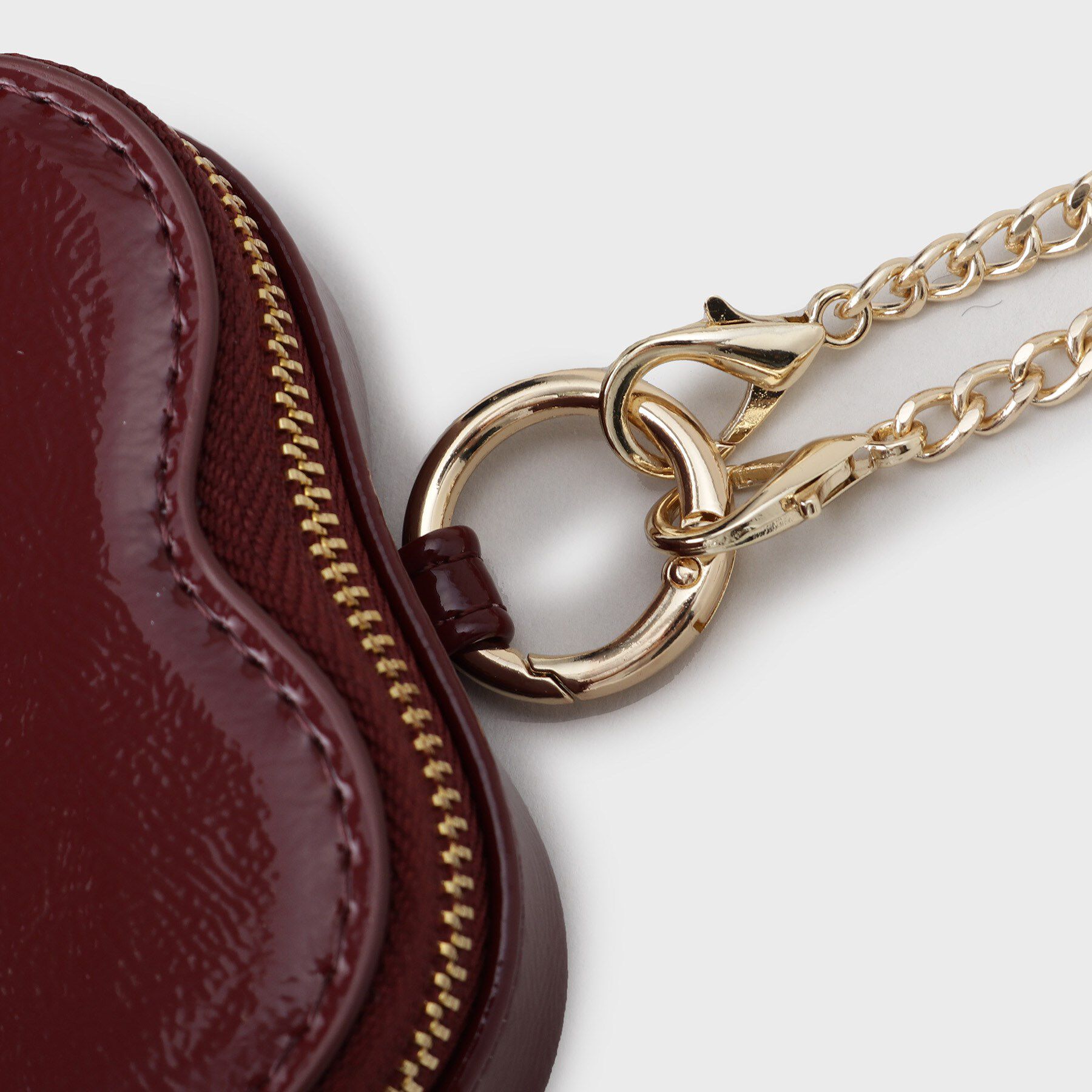 OPAQUE.CLIP「【2WAY／ミラー付き】エナメルモチーフミニチャーム」|キーケース|