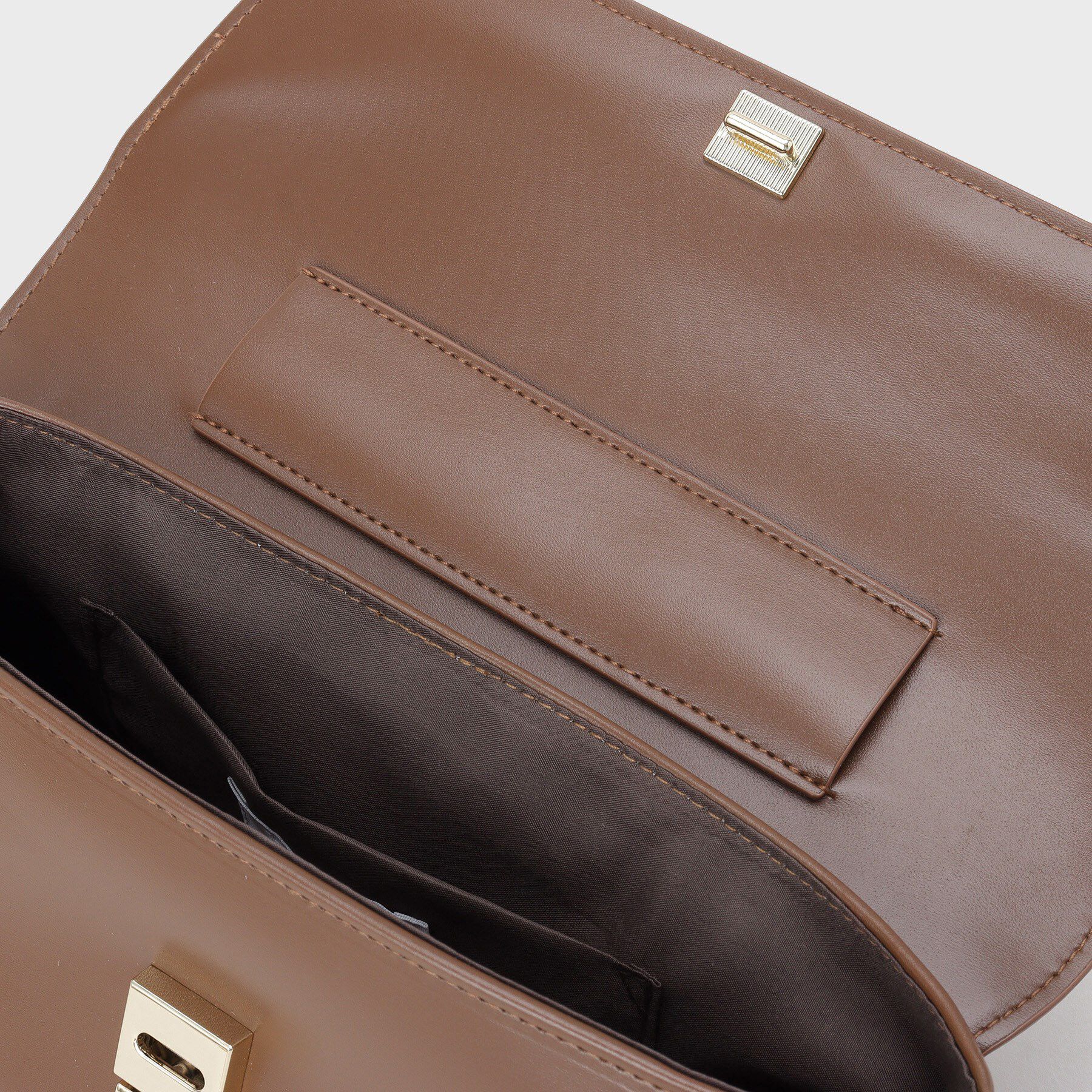 OPAQUE.CLIP「【3WAY】スムース合皮ワイドボディバッグ」|その他|