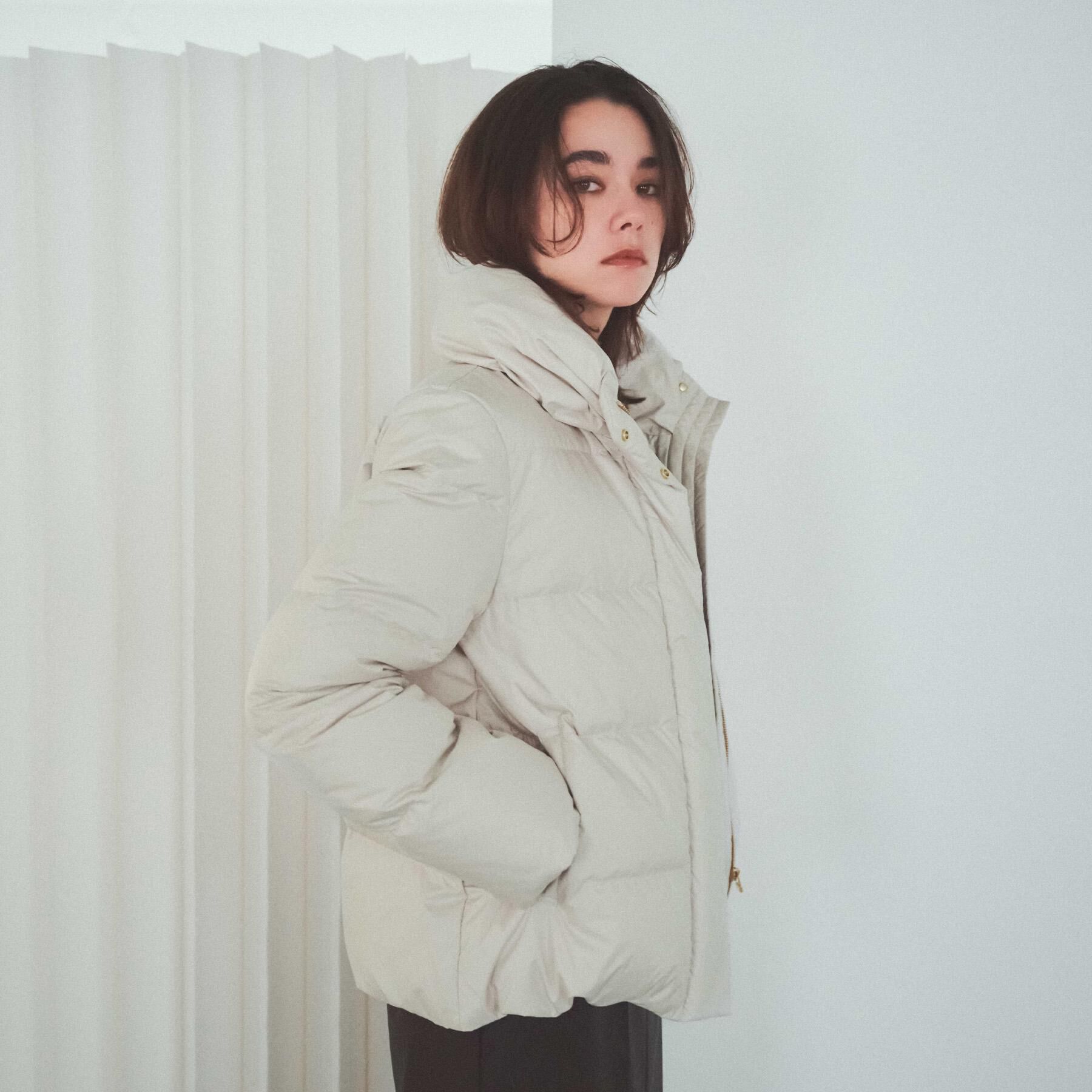 OPAQUE.CLIP「撥水ショートダウン【防風/抗菌防臭/洗濯機洗い可】《SS～LL》」|ダウン|