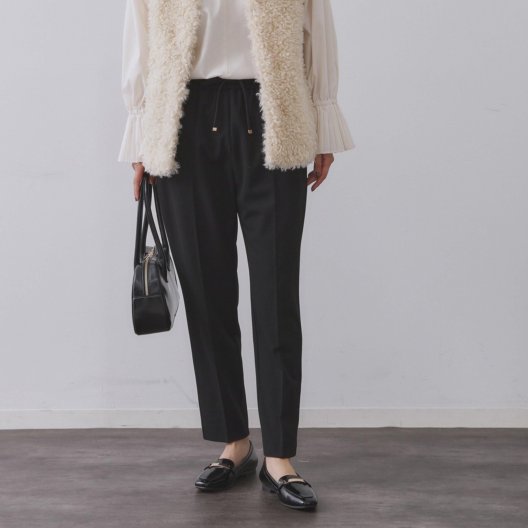 OPAQUE.CLIP「ウォームタッチ イージーテーパードパンツ【洗濯機洗OK/ストレッチ】」|その他|