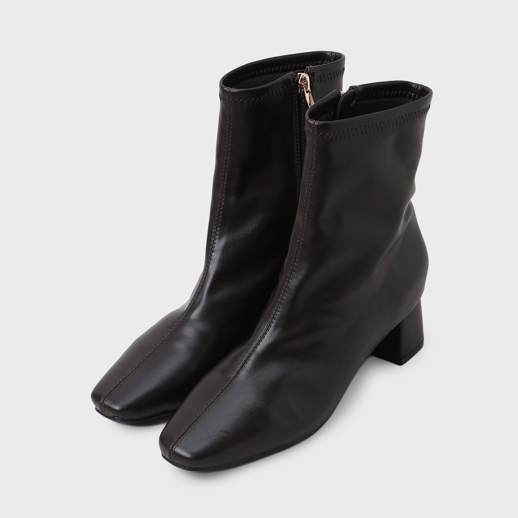 OPAQUE.CLIP「ベーシックショートブーツ【THEシリーズ/抗菌防臭加工】」|ショートブーツ|