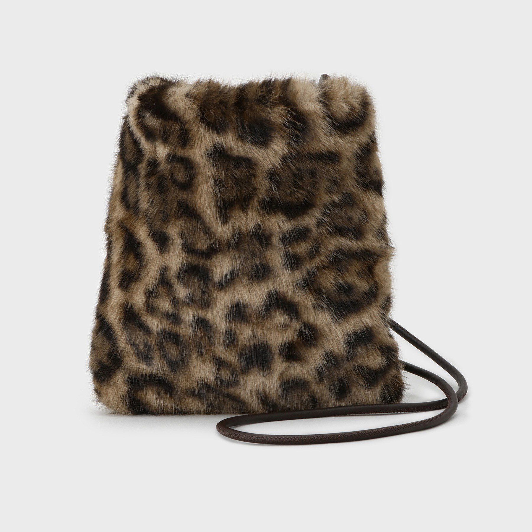 OPAQUE.CLIP「【11色展開】フェイクファースクエアミニポシェット」|ショルダー・メッセンジャー|