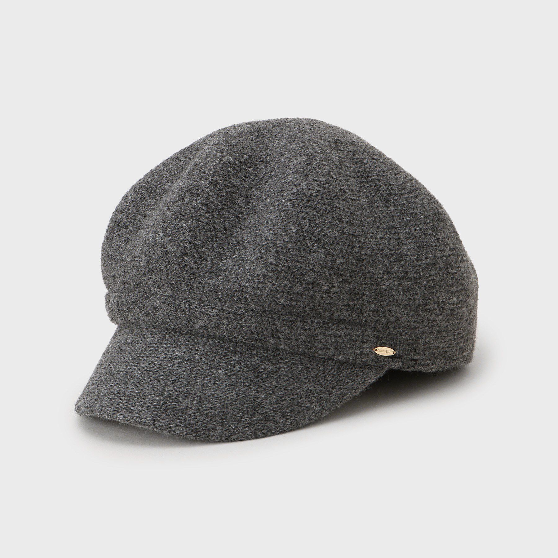 OPAQUE.CLIP「プレート付きキャスケット」|キャップ・キャスケット|グレー(012)