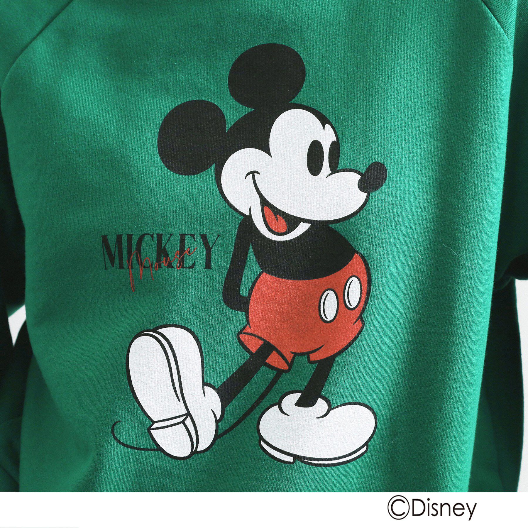 OPAQUE.CLIP「《Mickey Mouse》プリントアソートスウェット【洗濯機OK】」|パーカー|