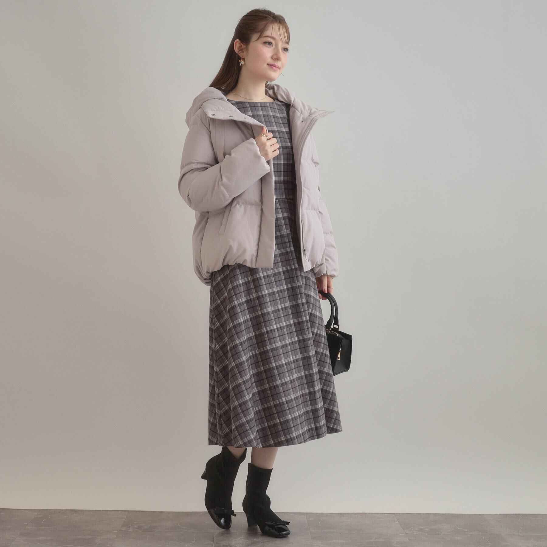 Couture broach「【冬の名品・撥水】愛されダウン」|ダウン|