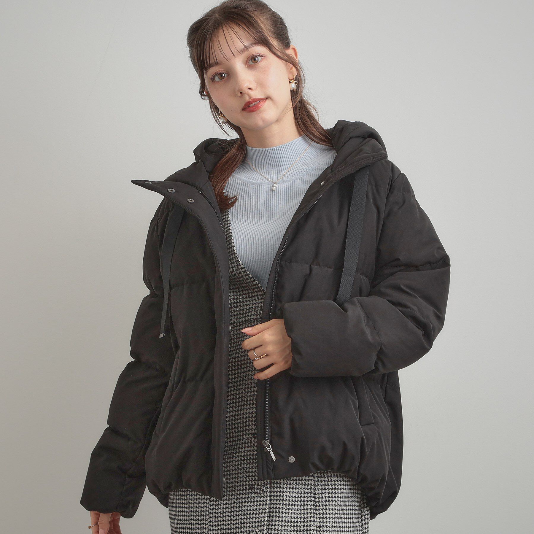 Couture broach「【冬の名品・撥水】愛されダウン」|ダウン|