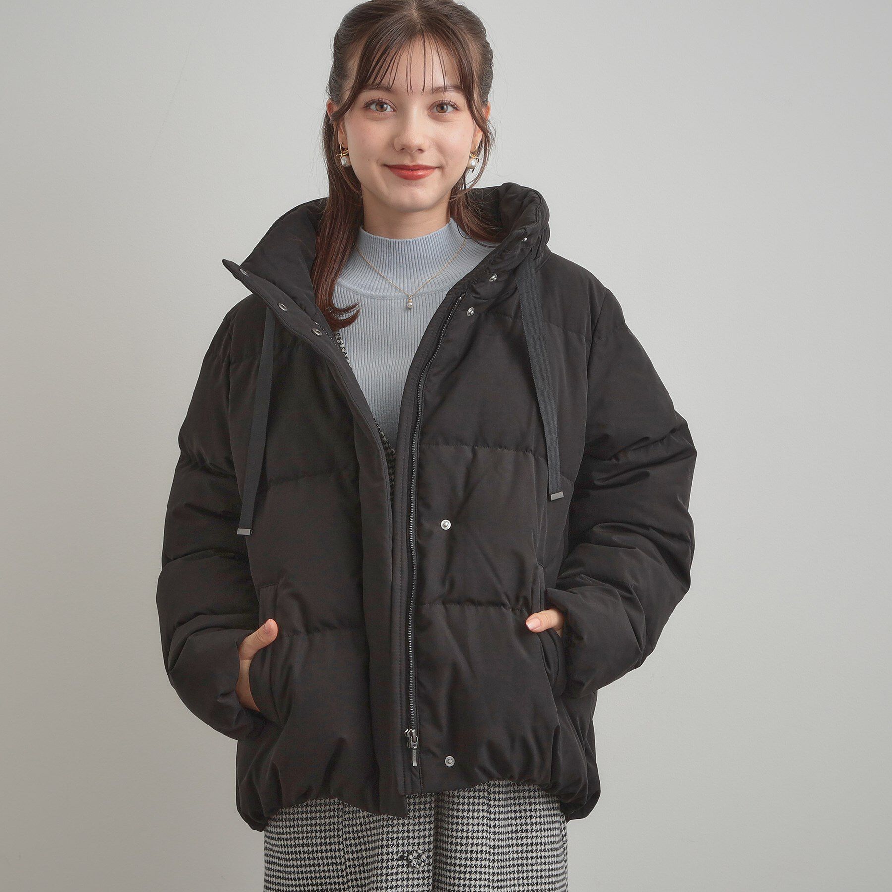 Couture broach「【冬の名品・撥水】愛されダウン」|ダウン|