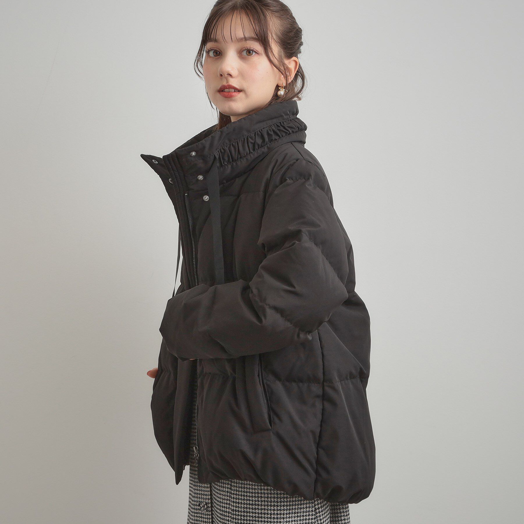 Couture broach「【冬の名品・撥水】愛されダウン」|ダウン|