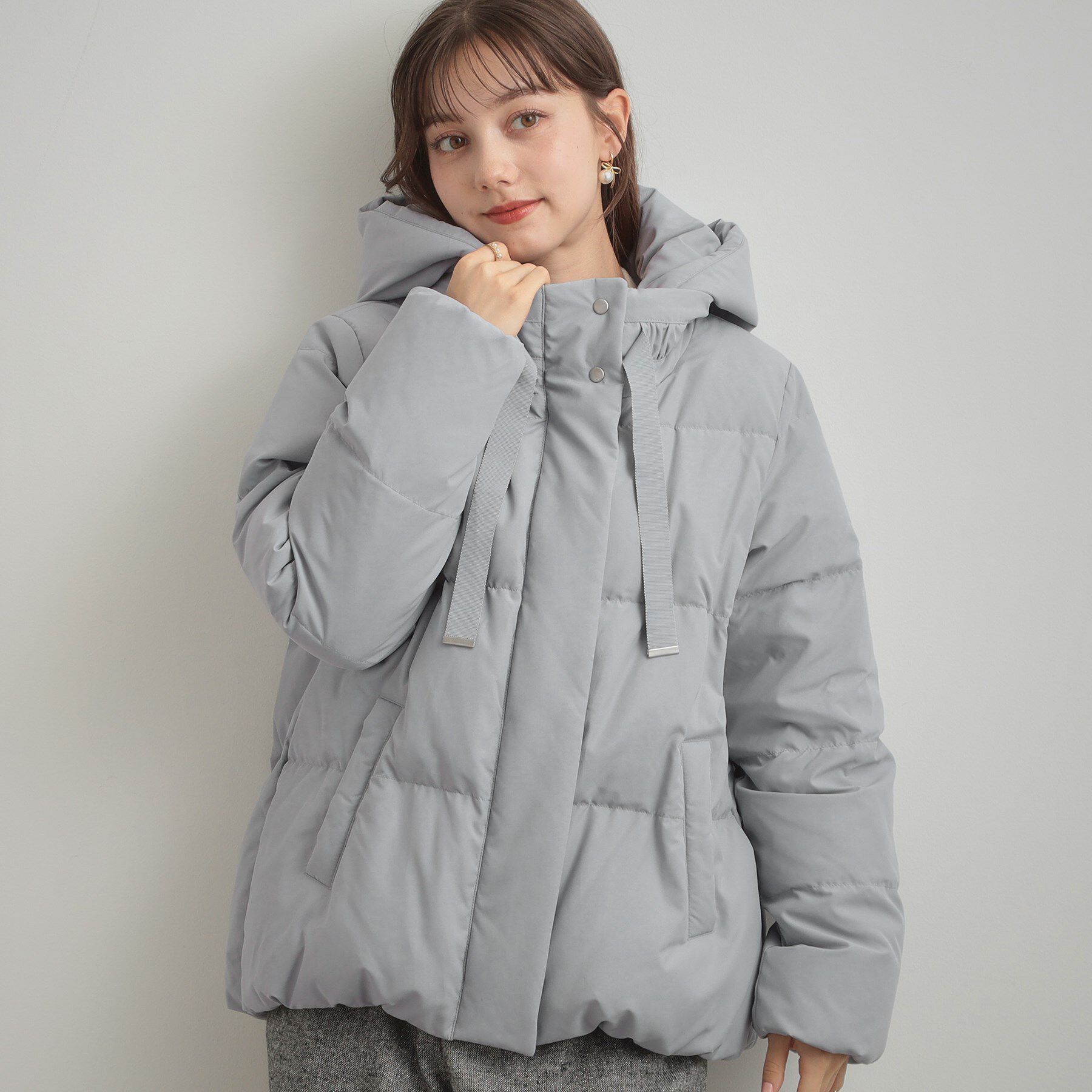 Couture broach「【冬の名品・撥水】愛されダウン」|ダウン|