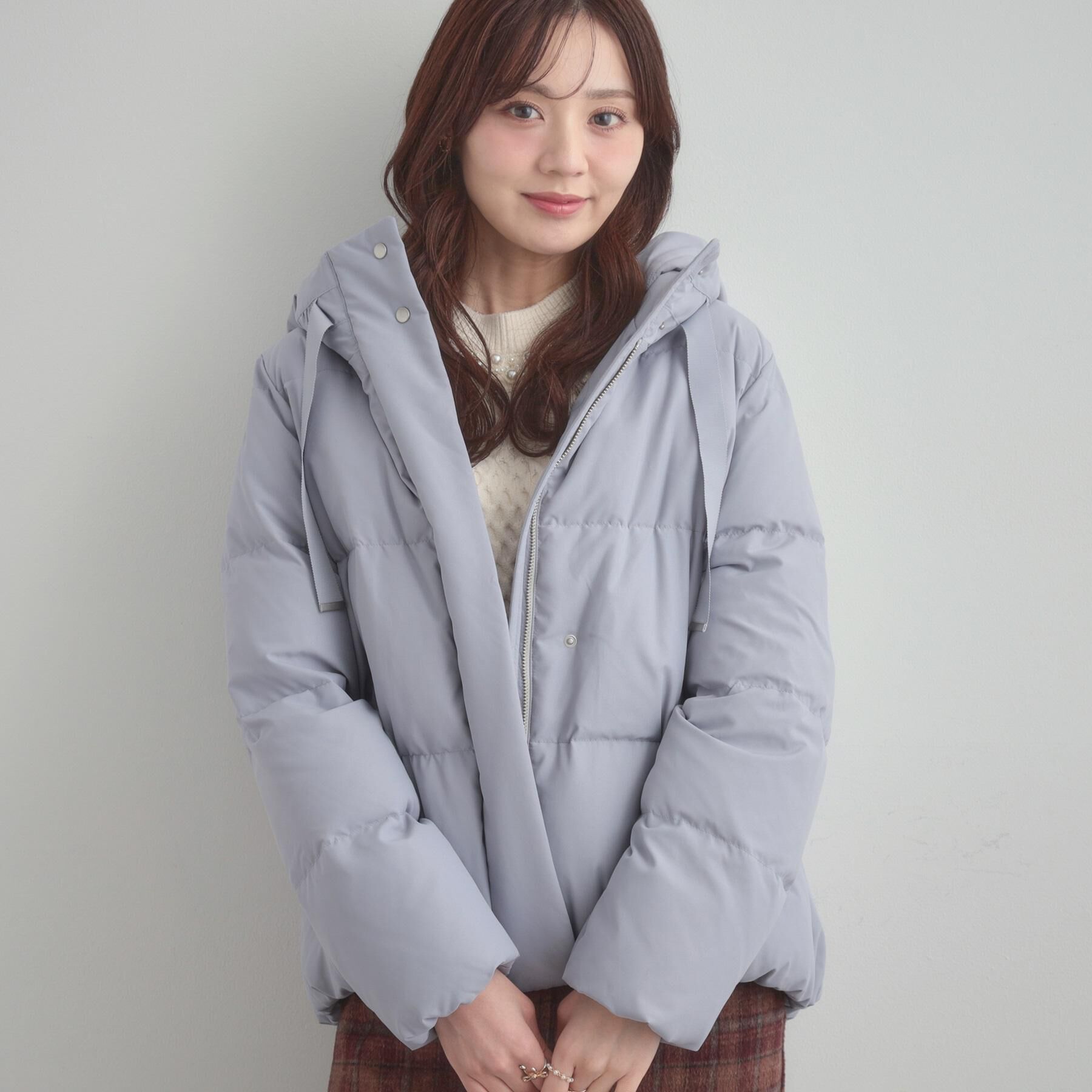 Couture broach「【冬の名品・撥水】愛されダウン」|ダウン|