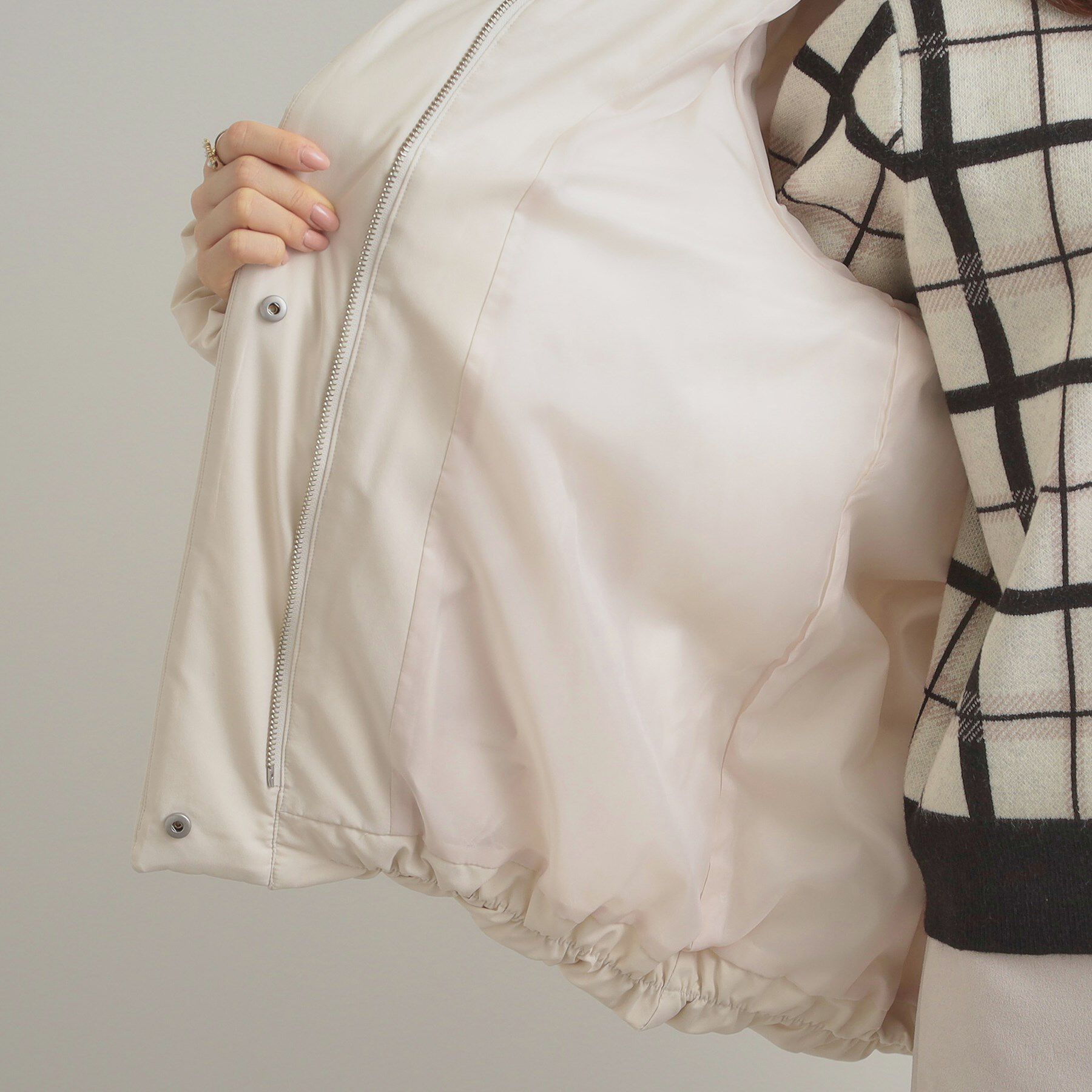 Couture broach「【冬の名品・撥水】愛されダウン」|ダウン|