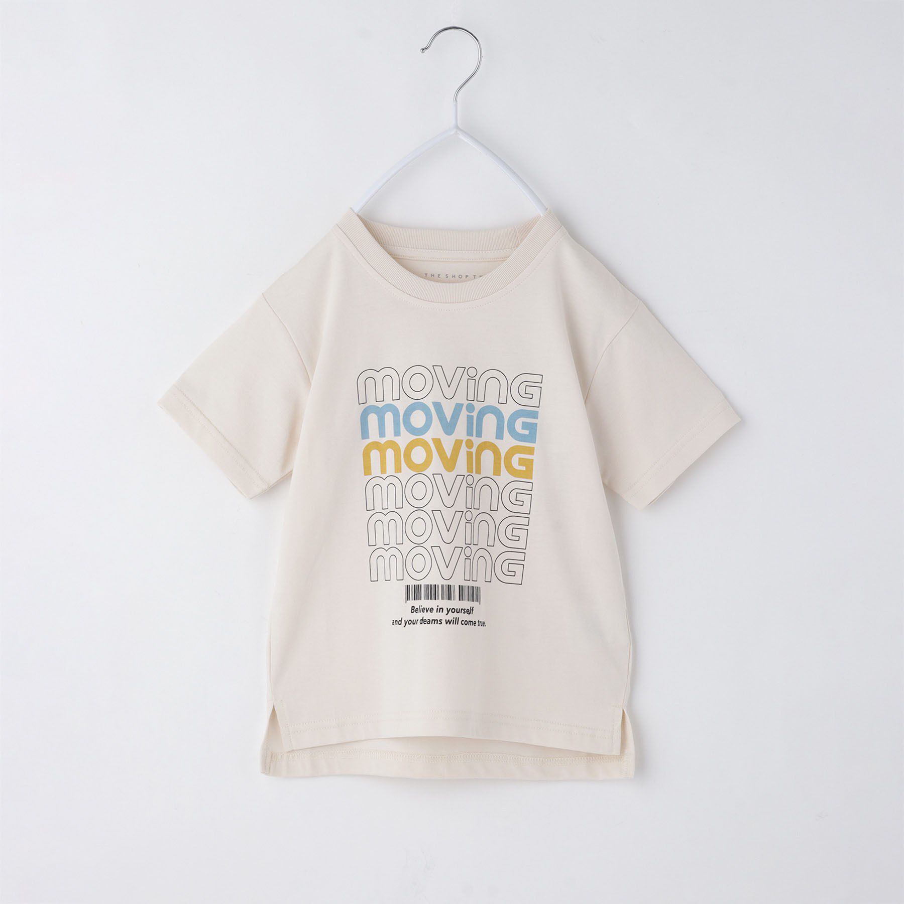 THE SHOP TK「【110－160/6色展開】コットン半袖Tシャツ/洗濯機OK」|Tシャツ・カットソー|ライトベージュ(15