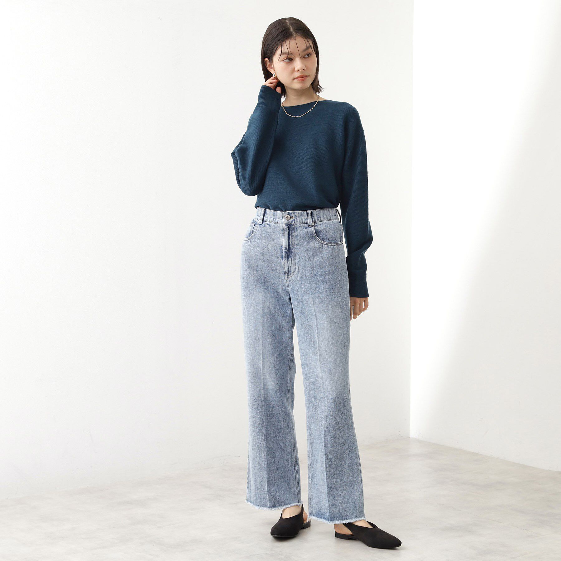 THE SHOP TK「スウェードバックストラップシューズ」|サンダル|