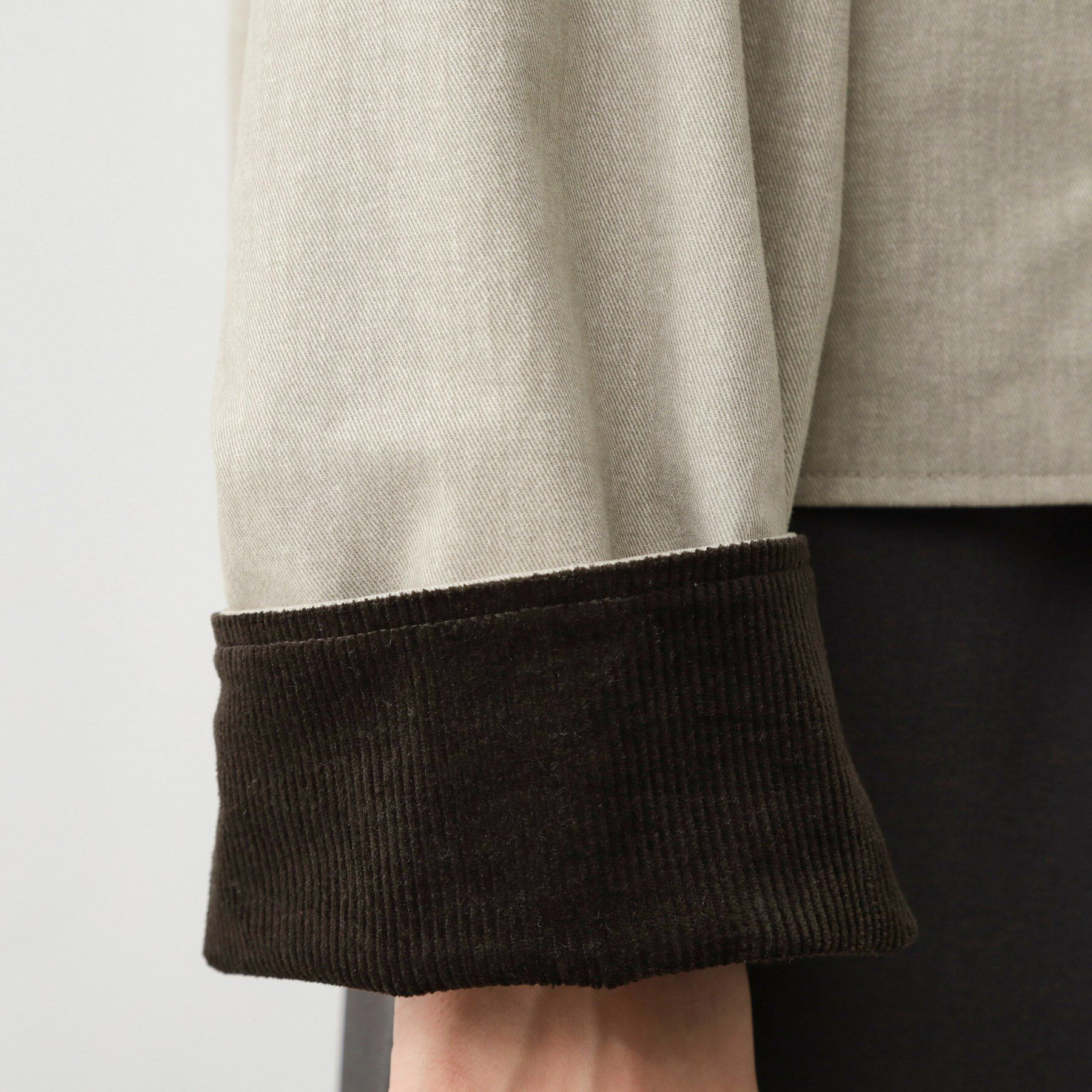 THE SHOP TK「カバーオールジャケット【洗える】」|ブルゾン・スタジャン|