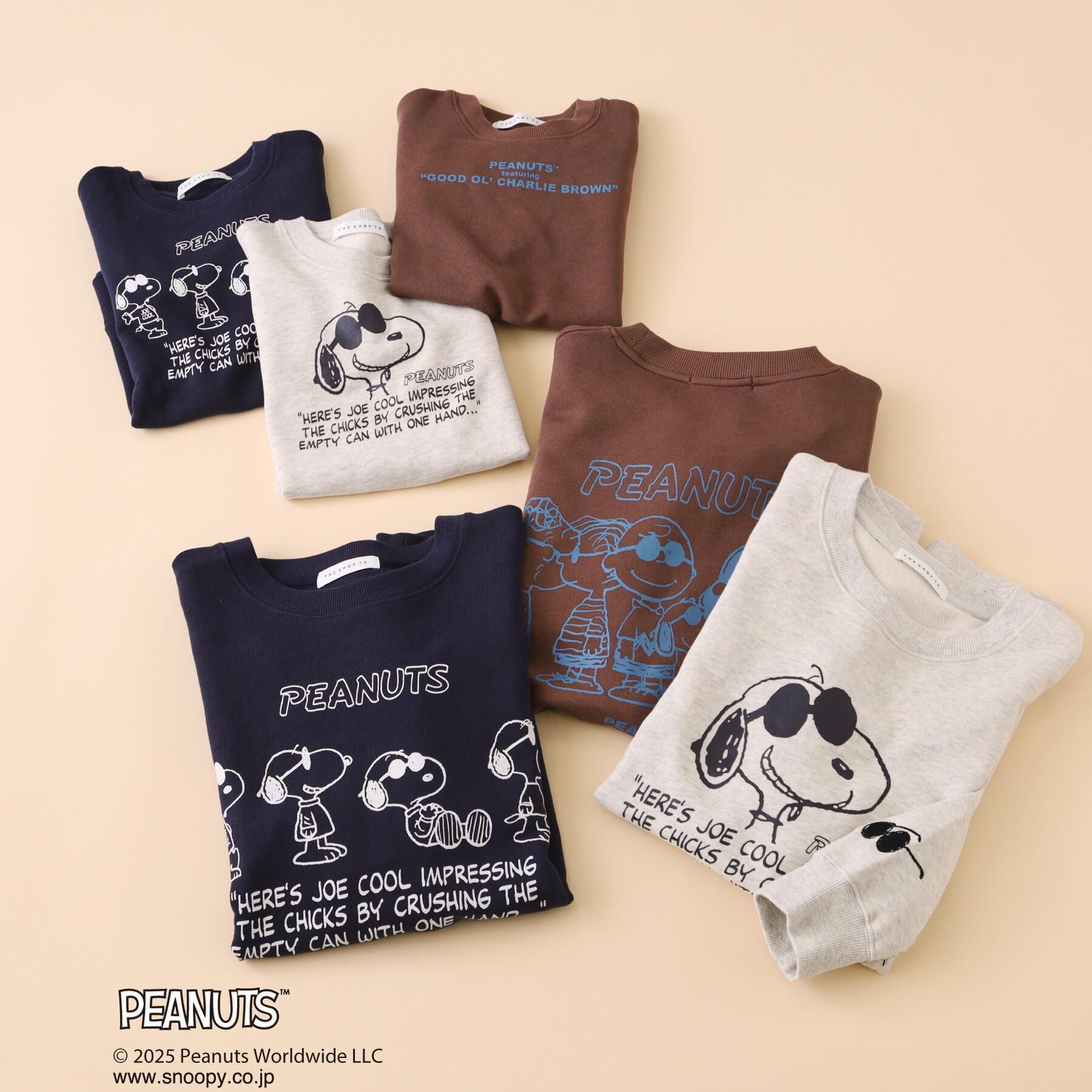 THE SHOP TK「【110-160】PEANUTS/ピーナッツ スヌーピープリントスウェット 親子リンク」|その他|