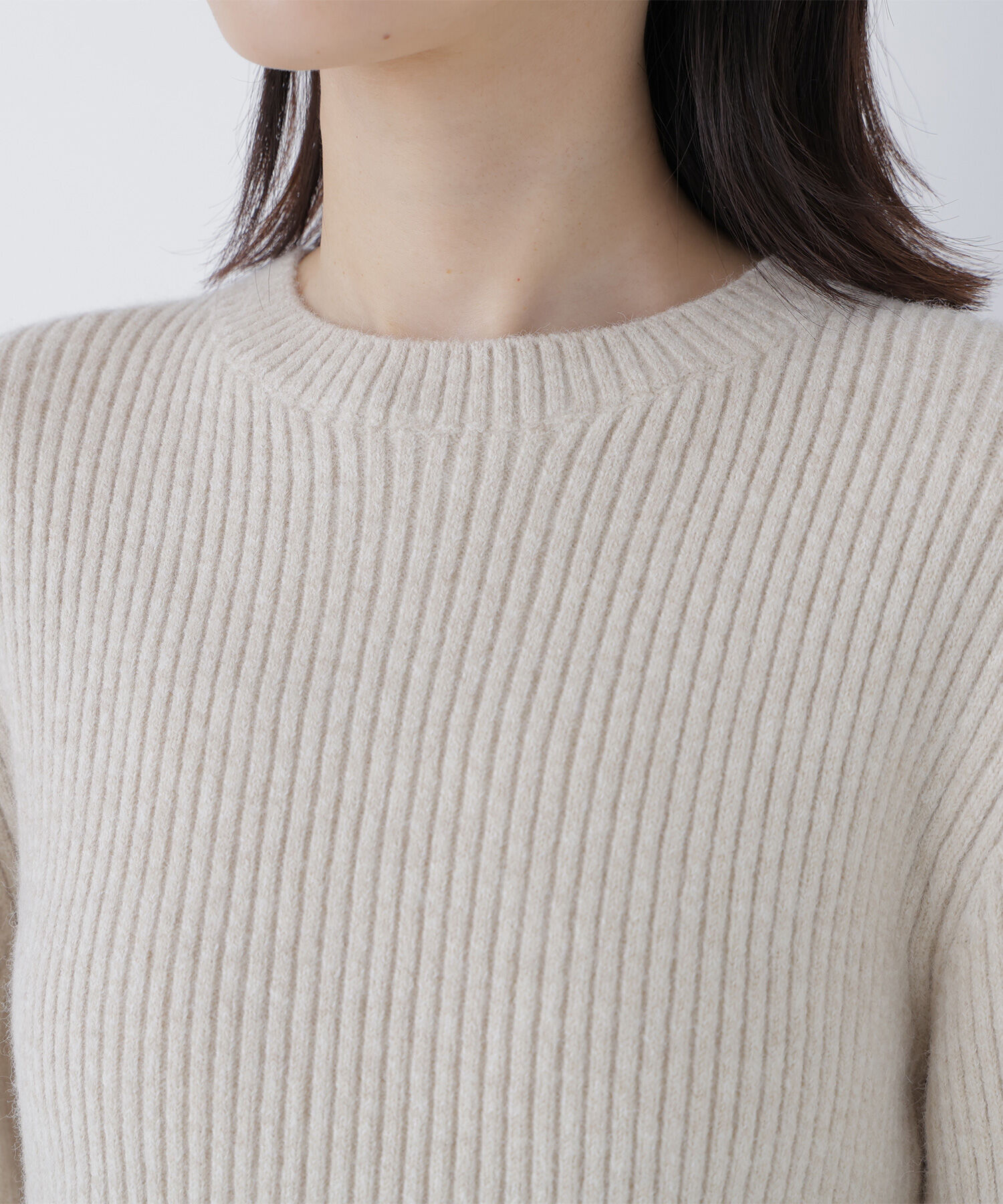  「フォルムペプラムニット」|ニット・セーター|