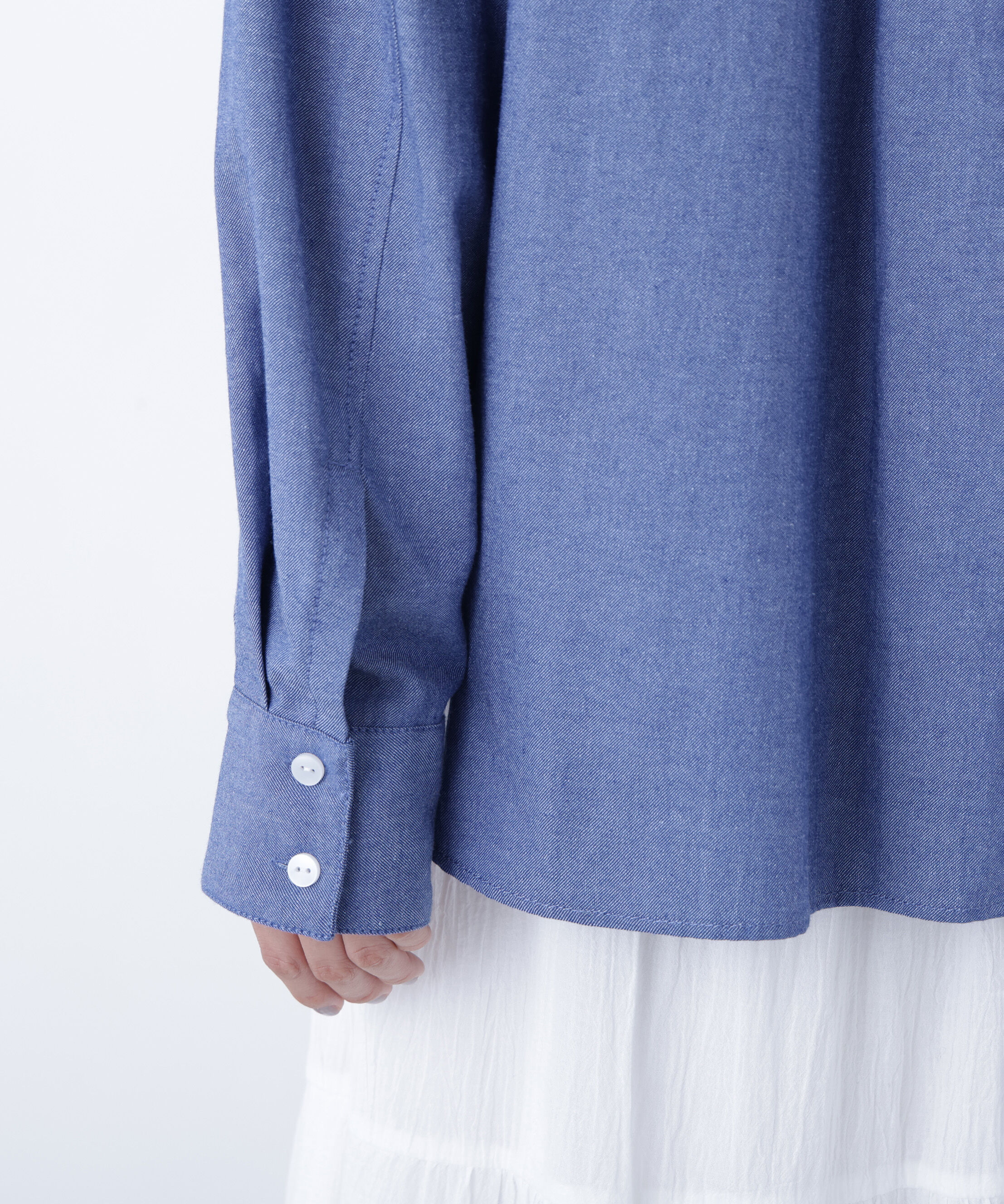  「〈N.〉デニムライクシャツ」|シャツ・ブラウス|