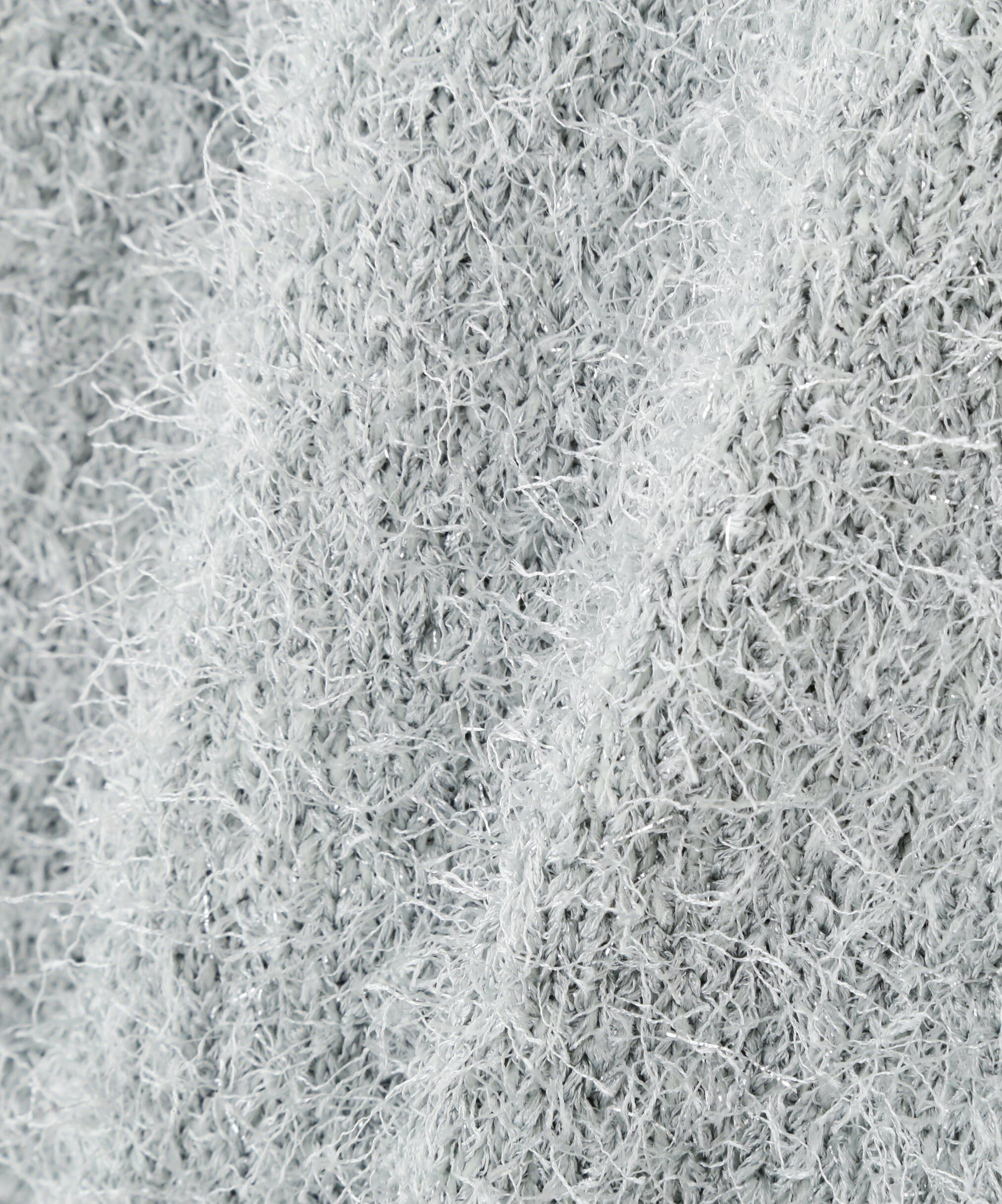  「ラメフェザーカーディガン」|ニット・セーター|