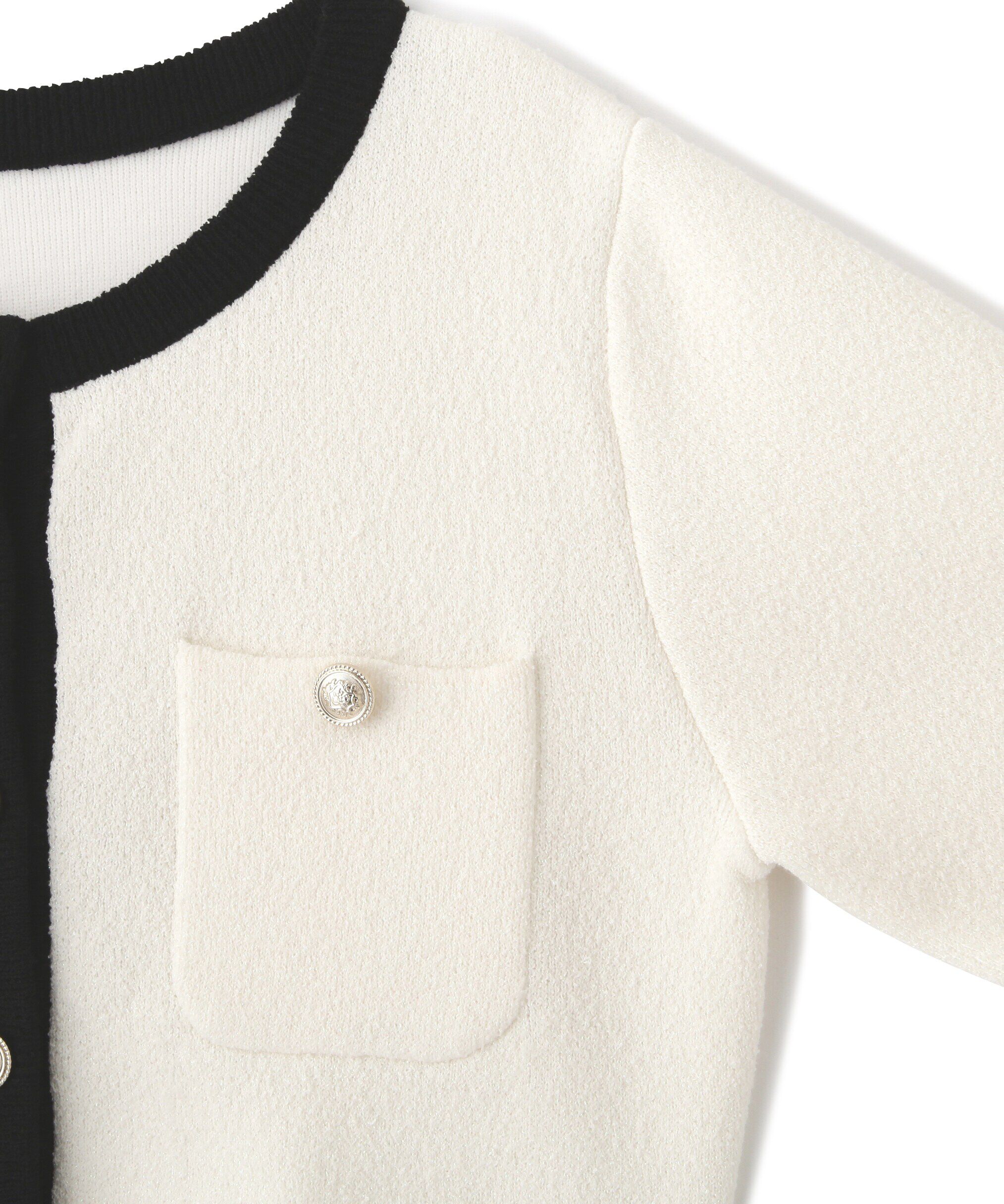  「ブークレーニットジャケット」|ニット・セーター|