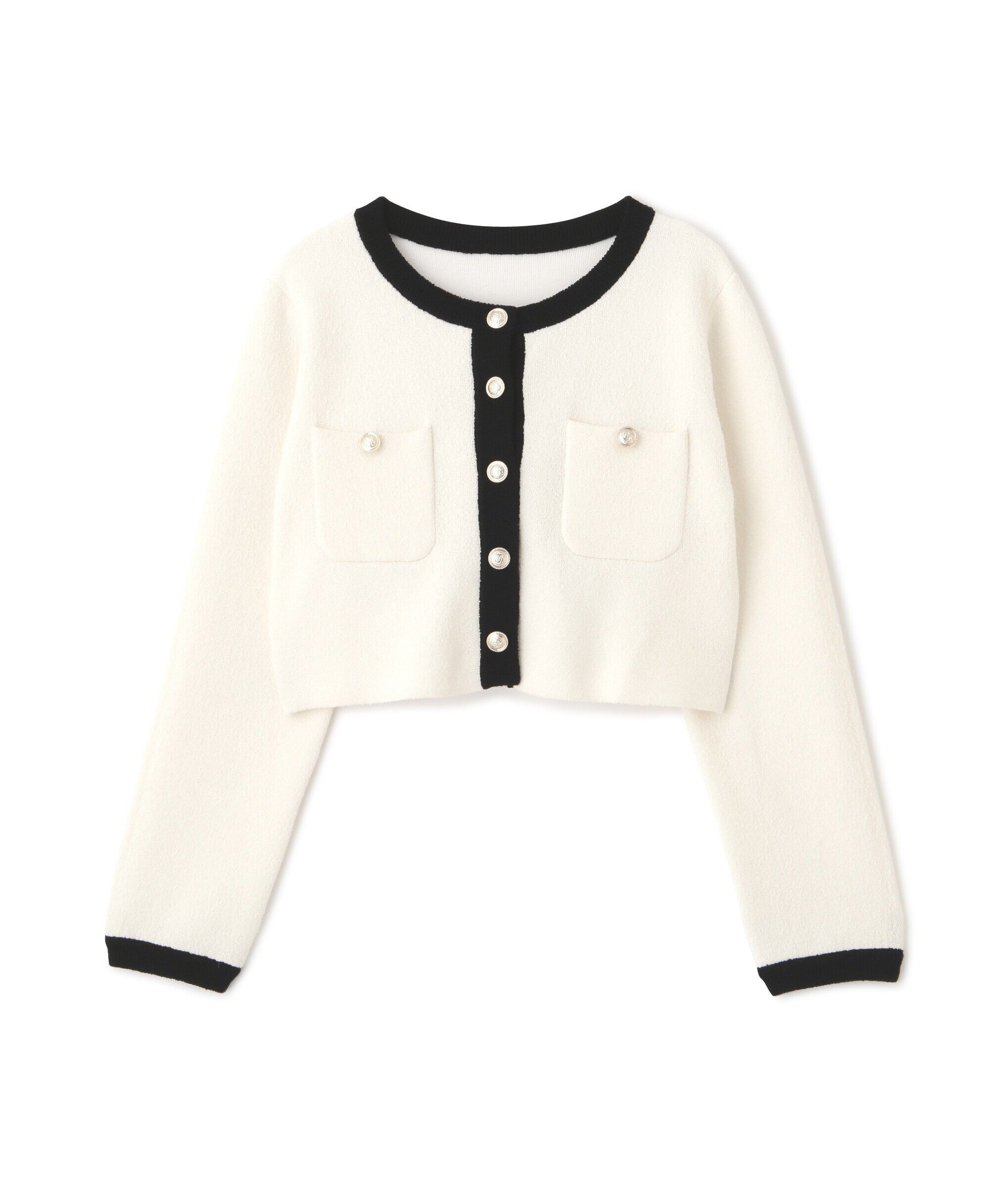  「ブークレーニットジャケット」|ニット・セーター|