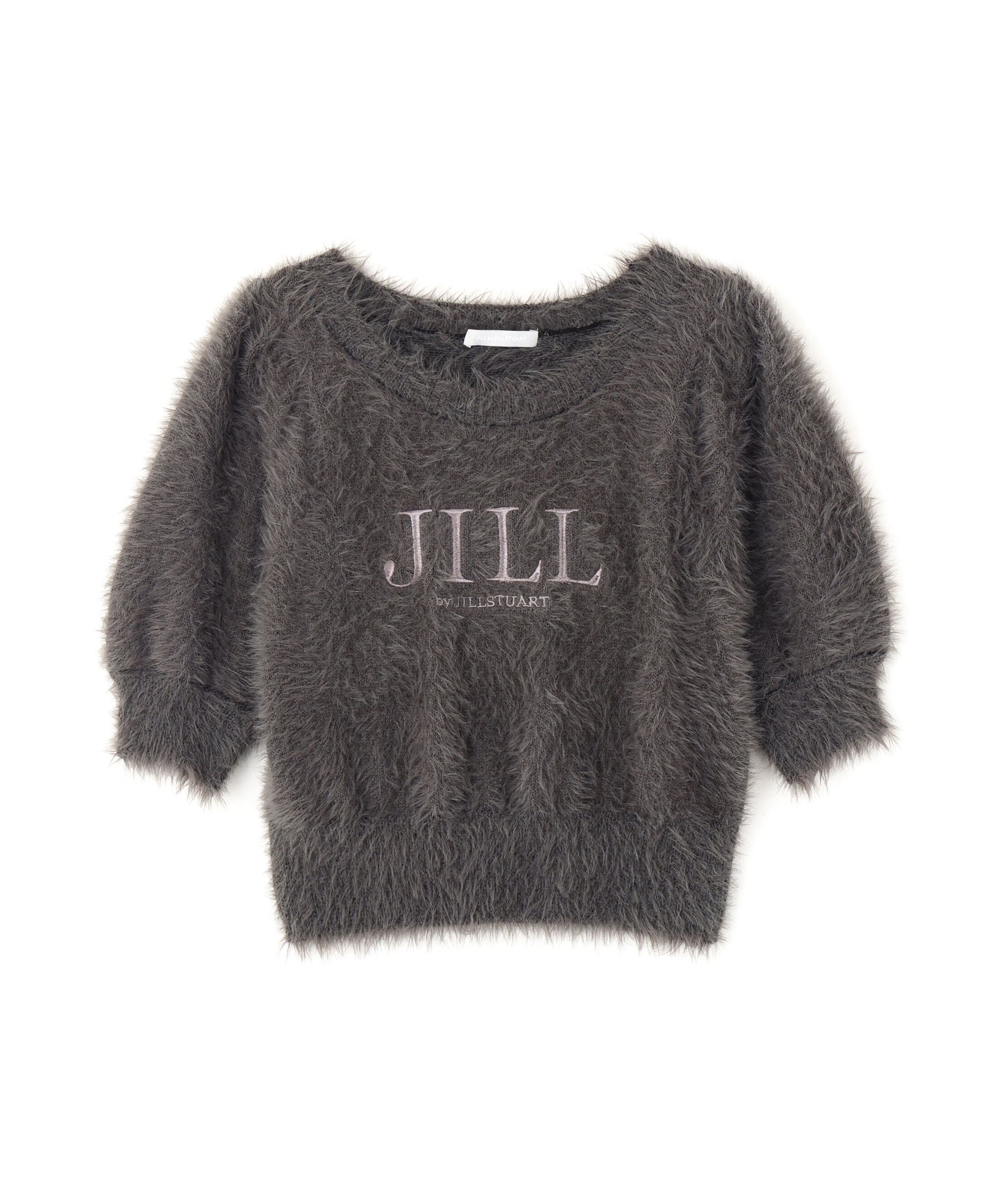  「ロゴ刺繍シャギーニット」|ニット・セーター|