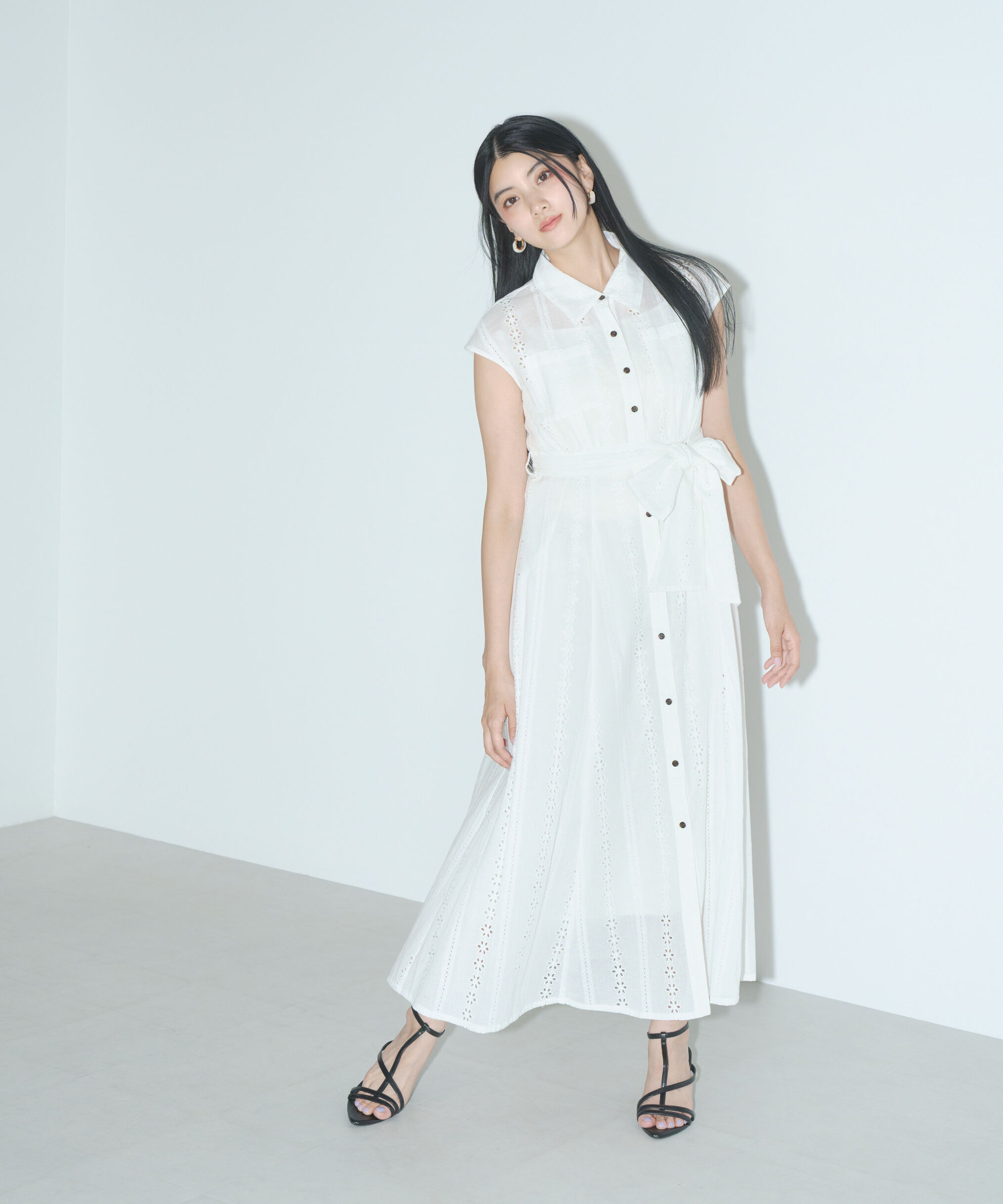 PROPORTION BODY DRESSING「2wayノースリシャツワンピース」|ワンピース|