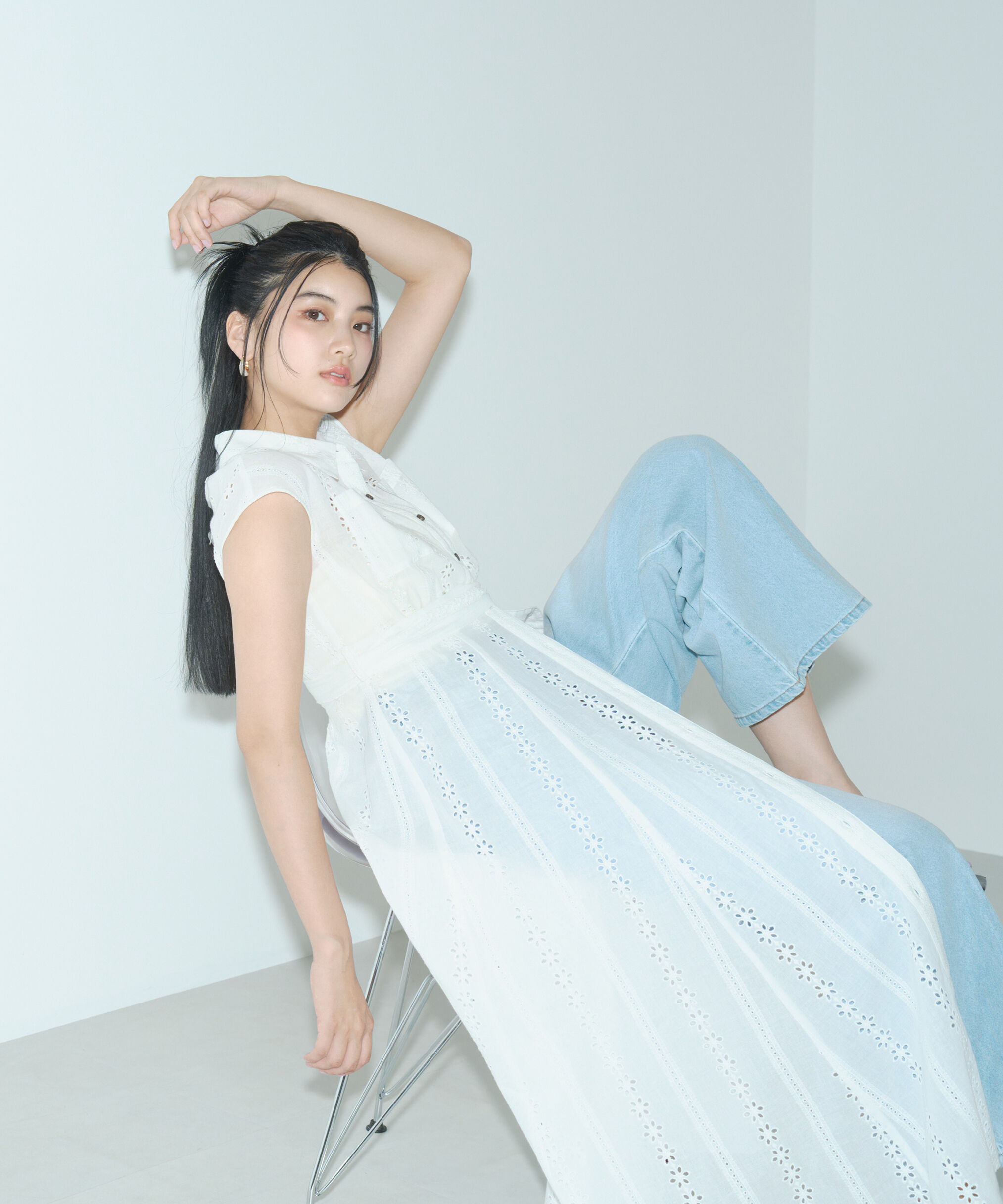 PROPORTION BODY DRESSING「2wayノースリシャツワンピース」|ワンピース|