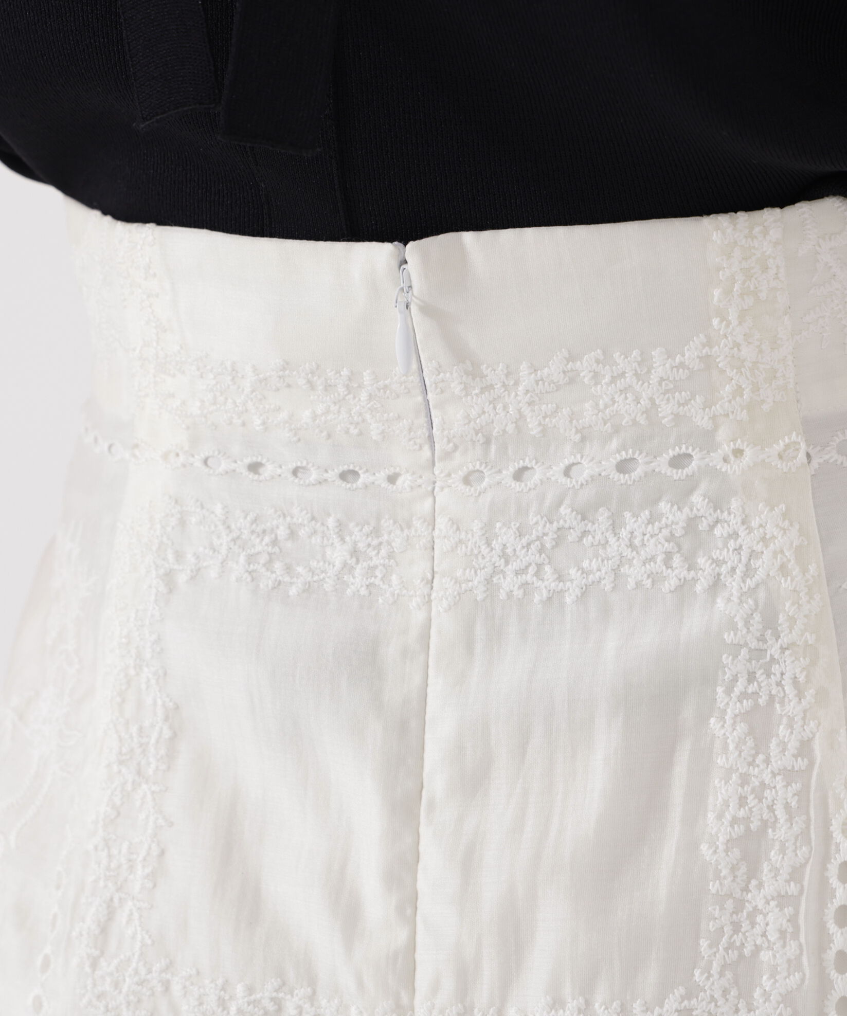 PROPORTION BODY DRESSING「シアーパネルレーススカート」|スカート|