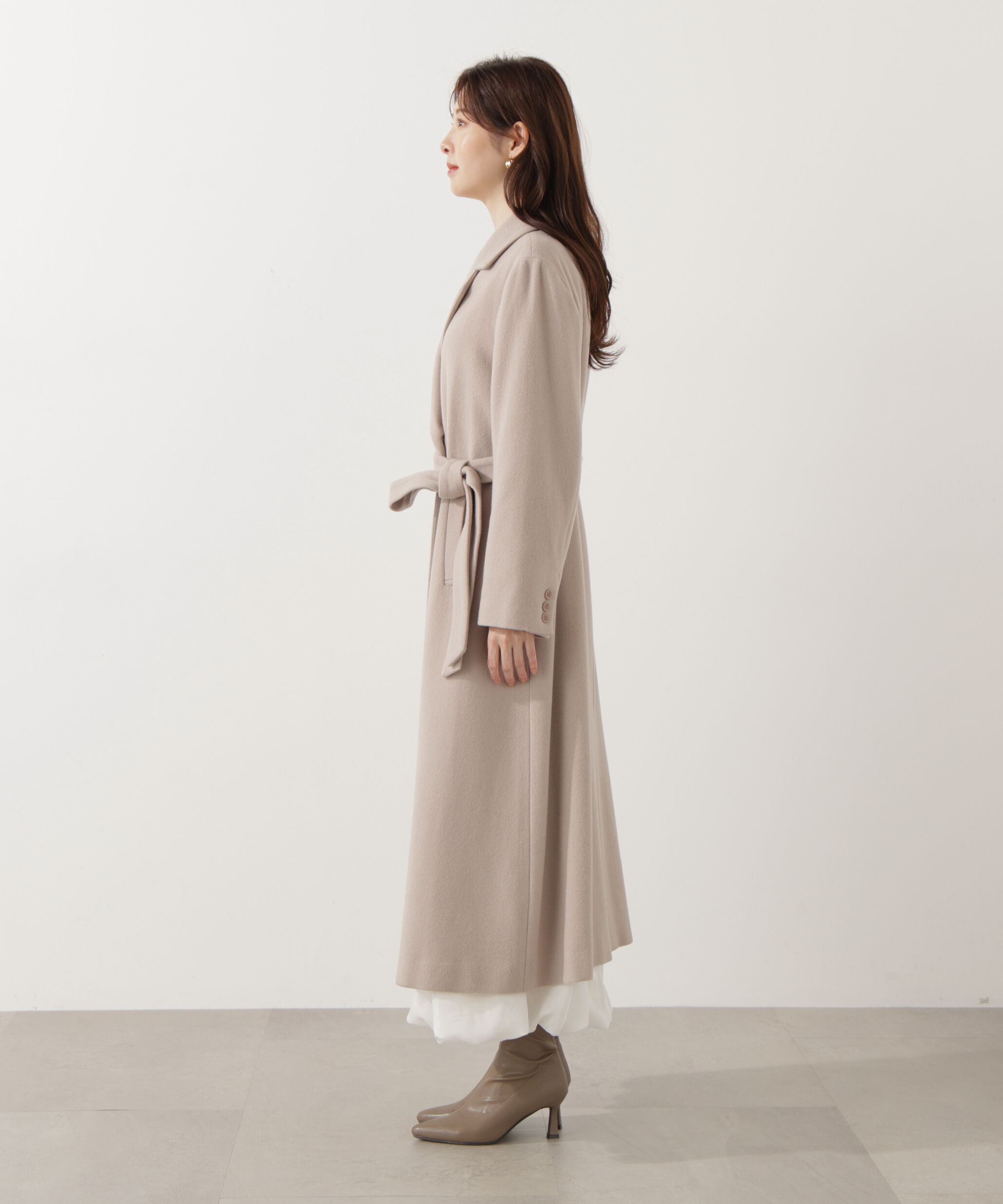 PROPORTION BODY DRESSING「ベルテッドレディーコート 25AW」|その他|