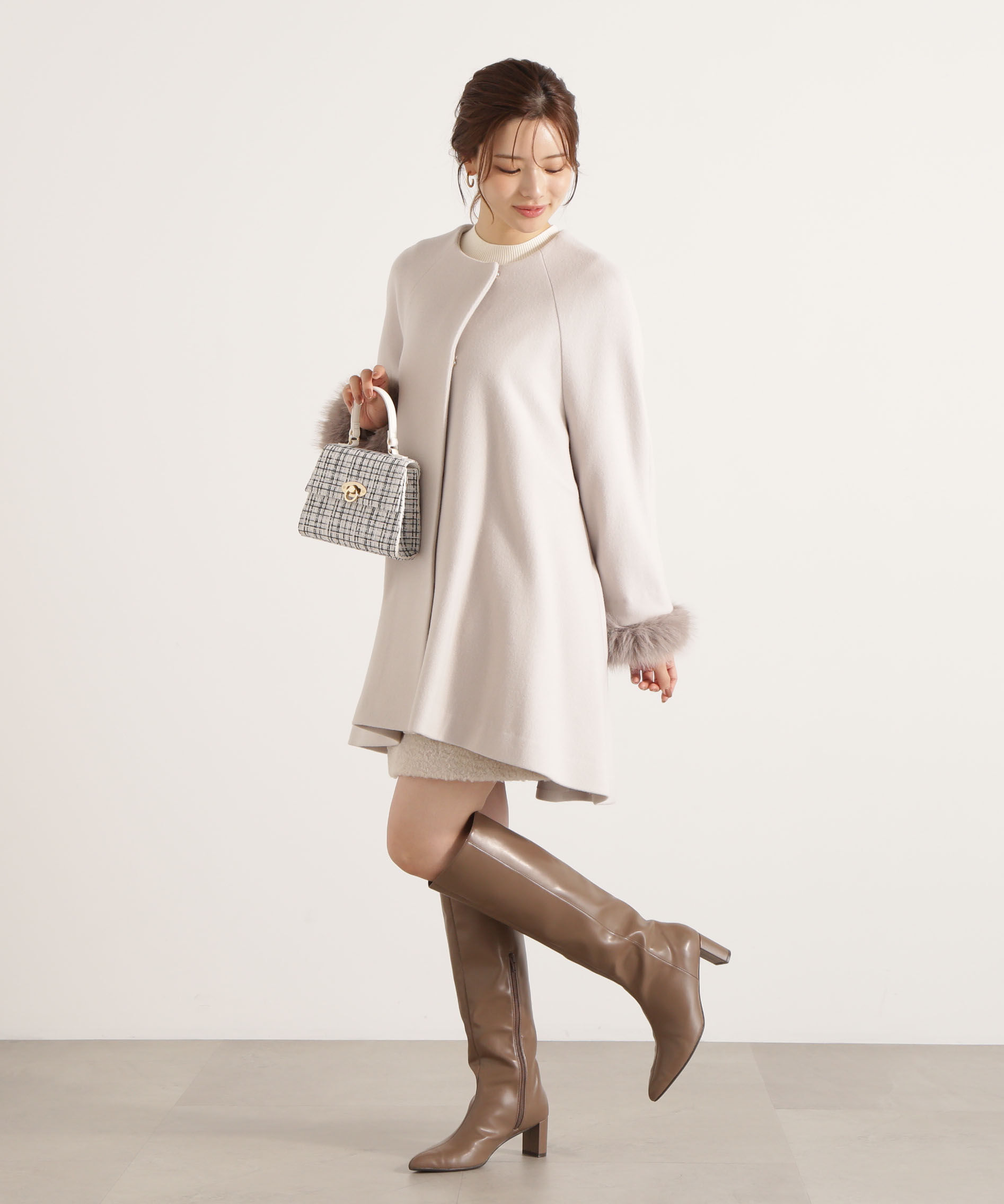 PROPORTION BODY DRESSING「イレヘムミドル丈コート 25AW」|その他|