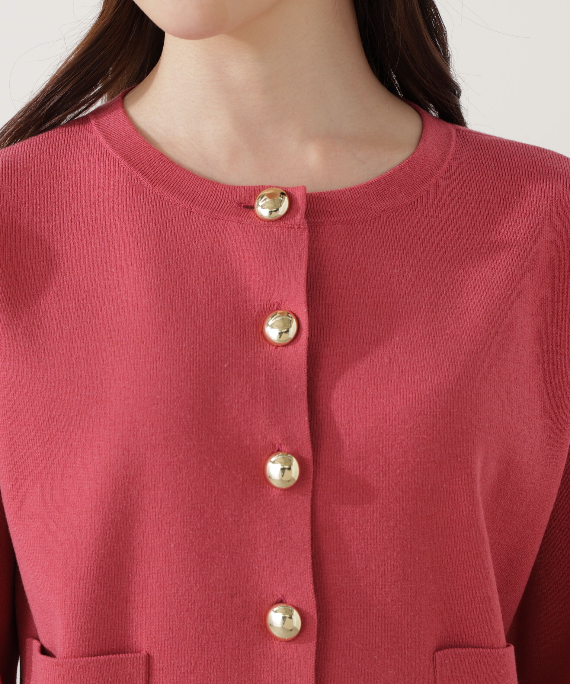 PROPORTION BODY DRESSING「＜ハンドウォッシャブル＞シルク混ニットカーディガン」|カーディガン|