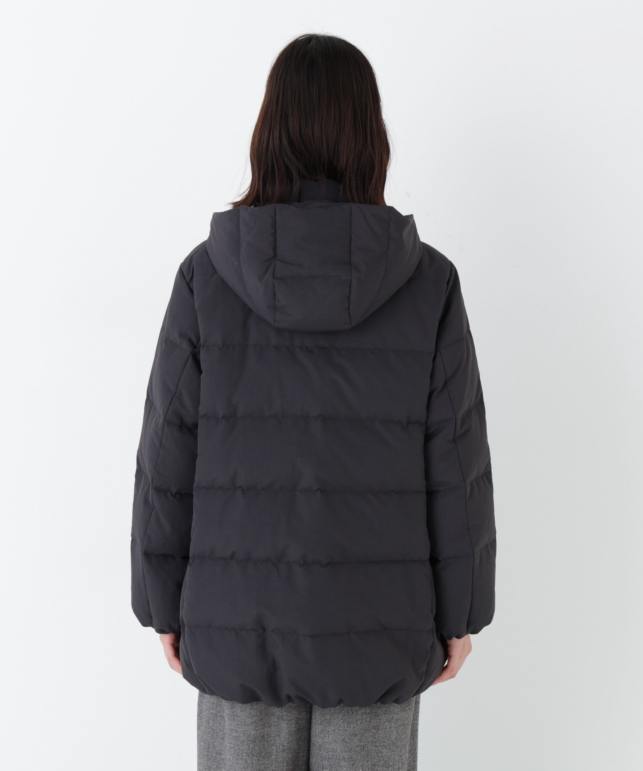  「◆フーディースタンドカラー２ｗａｙダウンコート」|その他|