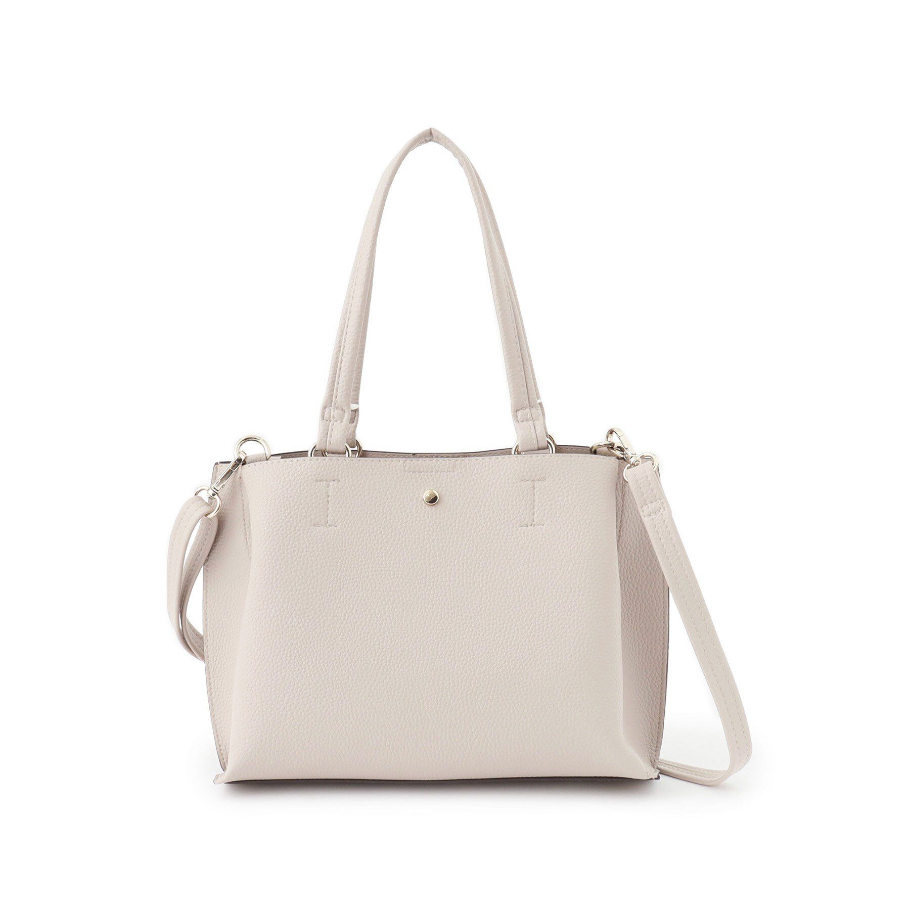 SHOO･LA･RUE「【軽量/2WAY】ふわっと軽い ミドルサイズ トートバッグ」|トートバッグ|