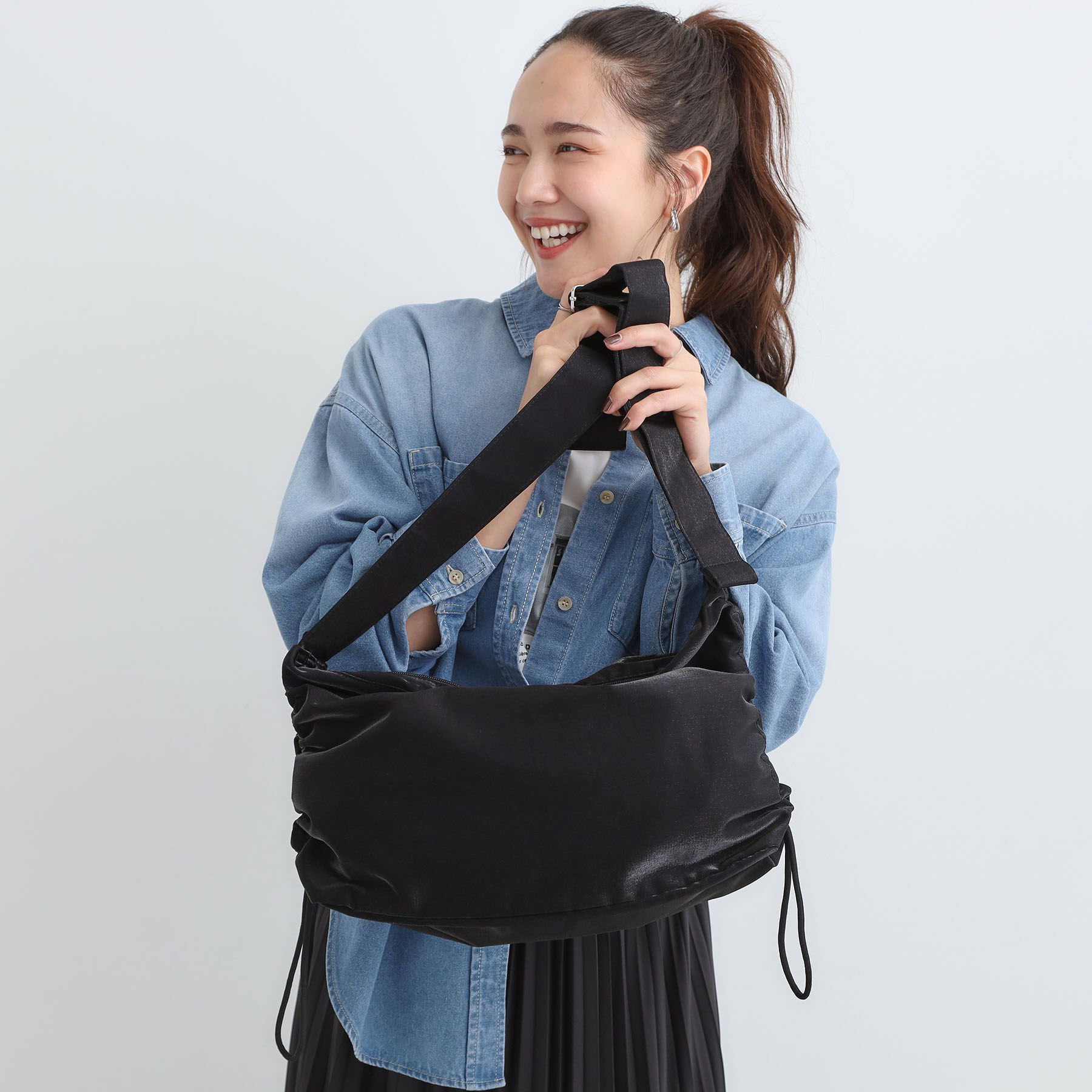 SHOO･LA･RUE「サイドドロストショルダーバッグ」|ショルダー・メッセンジャー|