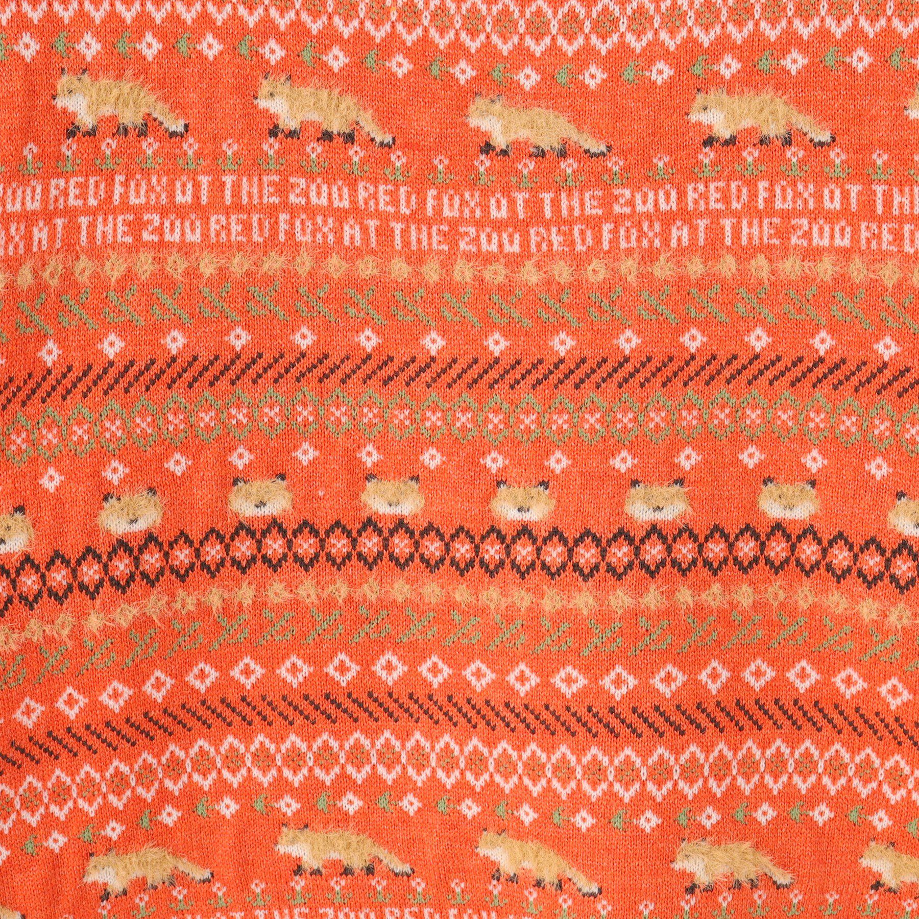 SHOO･LA･RUE「【旭山動物園応援商品】ノルディック柄 モールニット」|ニット・セーター|