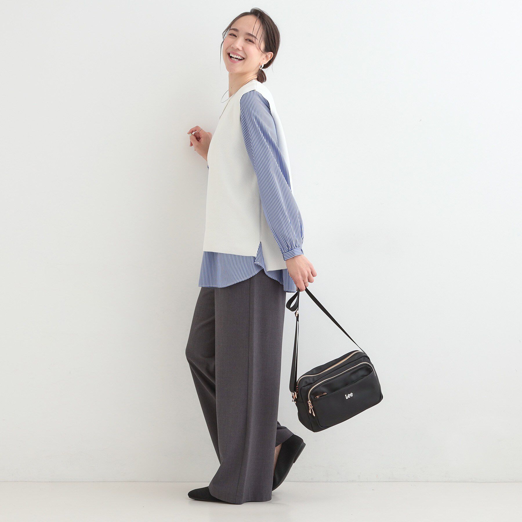 SHOO･LA･RUE「【Lee別注／撥水】7ポケットショルダーバッグ」|ショルダー・メッセンジャー|