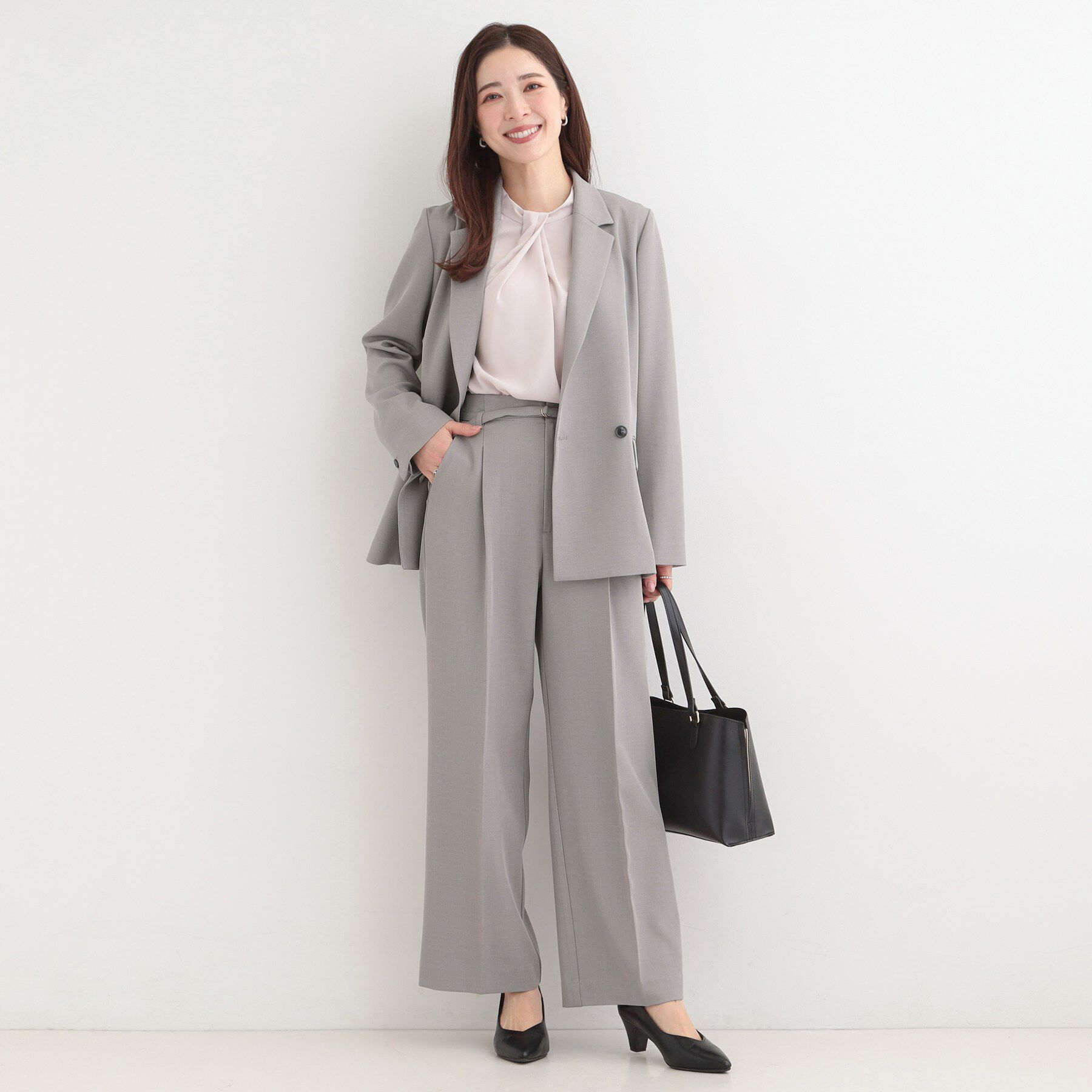 SHOO･LA･RUE「【多機能】ベルト付きワイドパンツ」|その他|